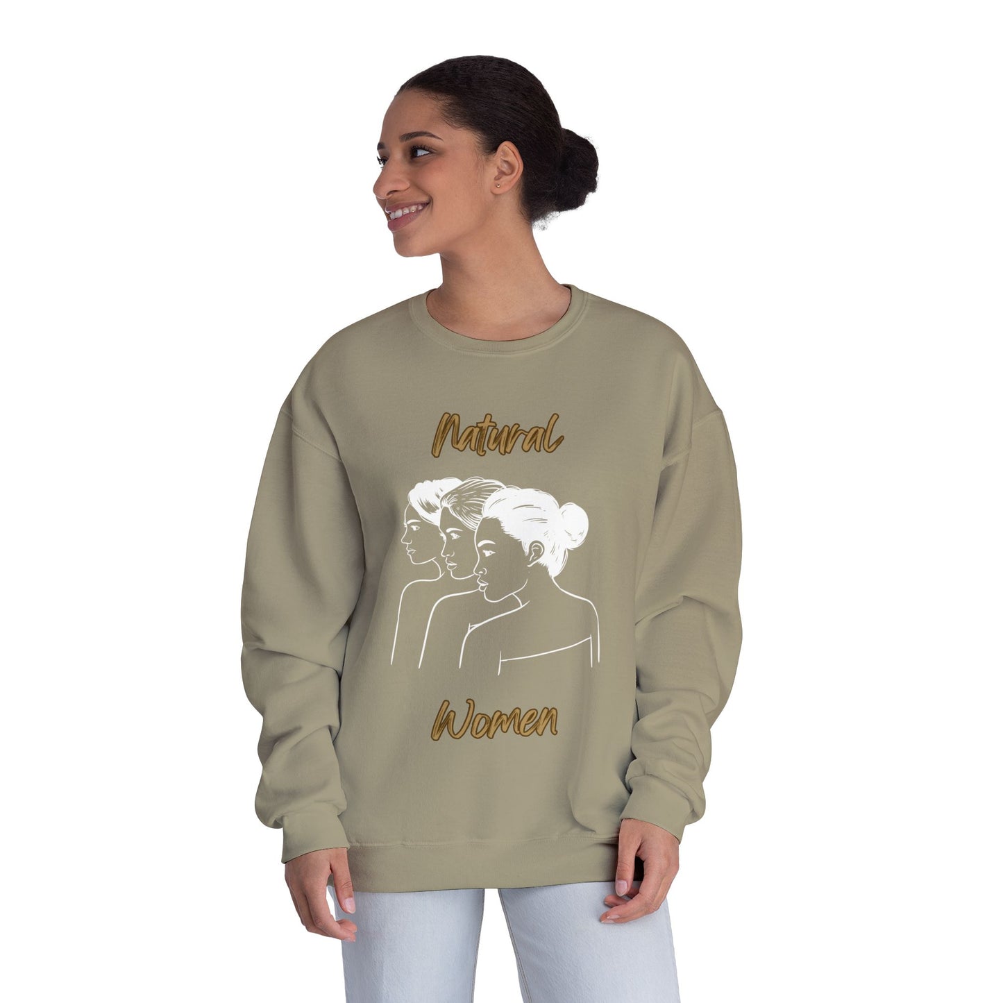 Natural Women United Friends (WL) Crewneck Sweatshirt