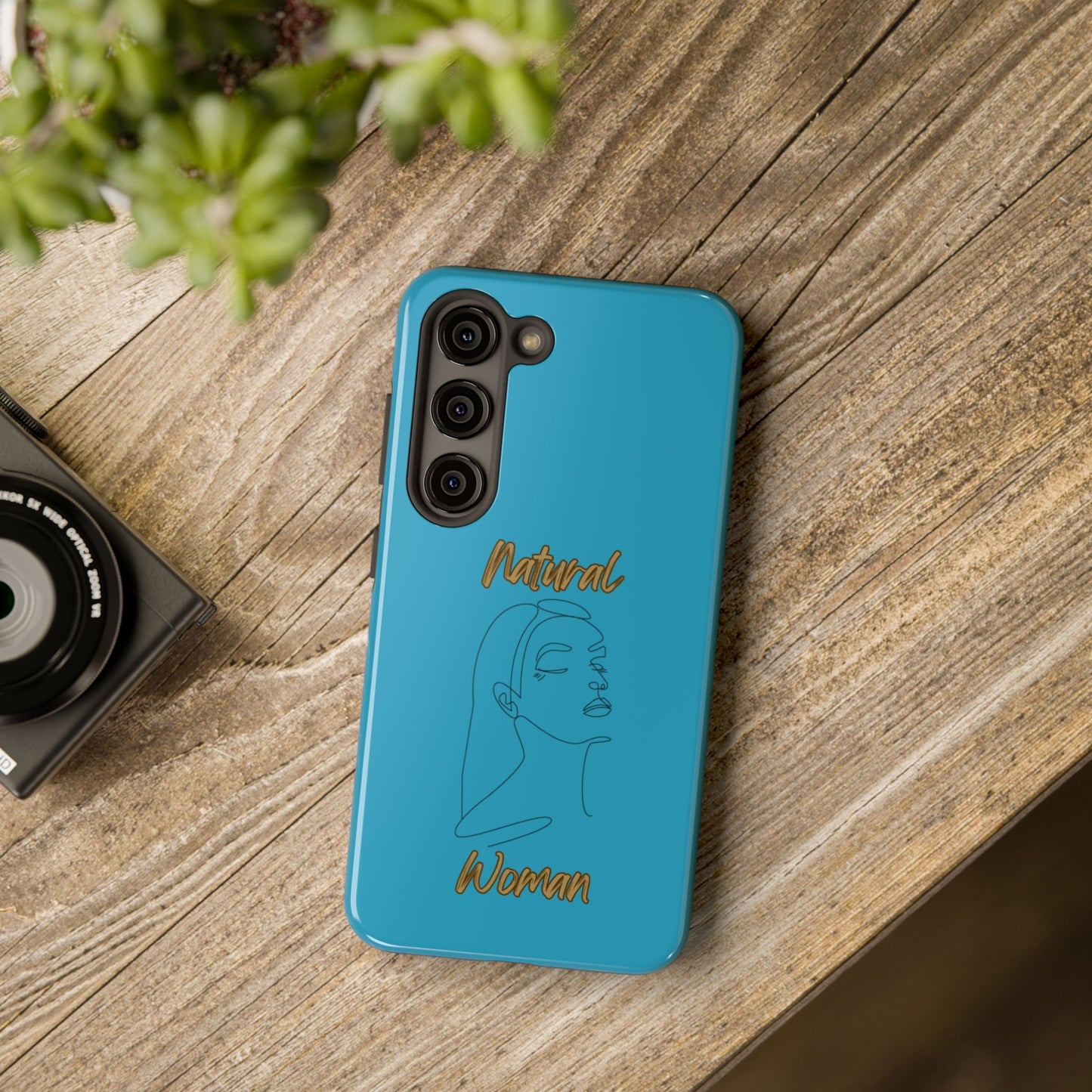 Natural Woman Calm (BL) Tough Phone Cases TURQOISE