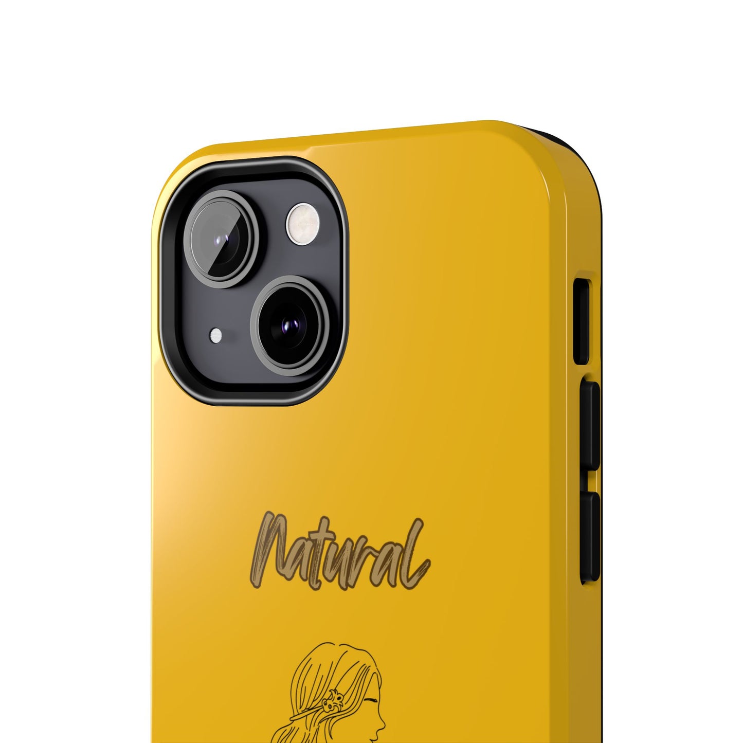 Natural Woman Young Woman (BL)Tough Phone Cases YELLOW