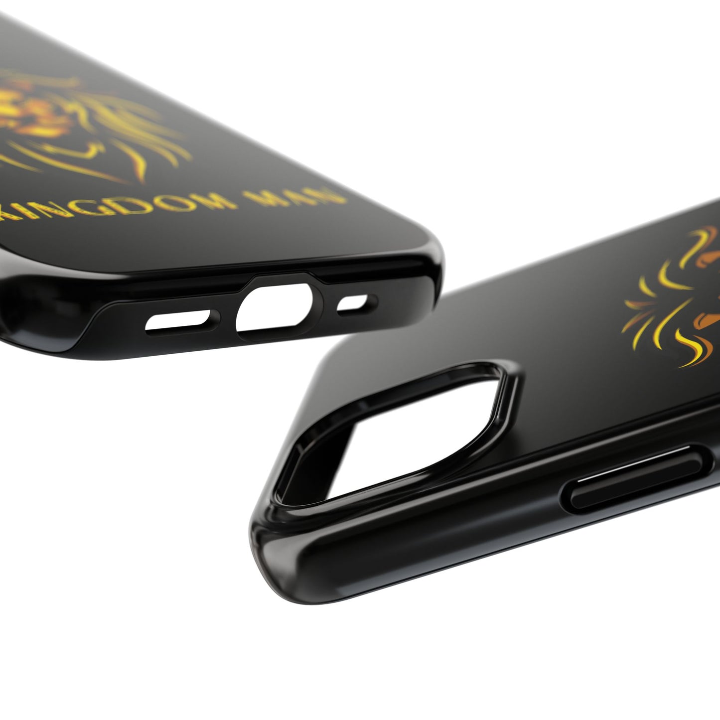 KIngdom Man (Gold Label) Tough Phone Cases BLACK