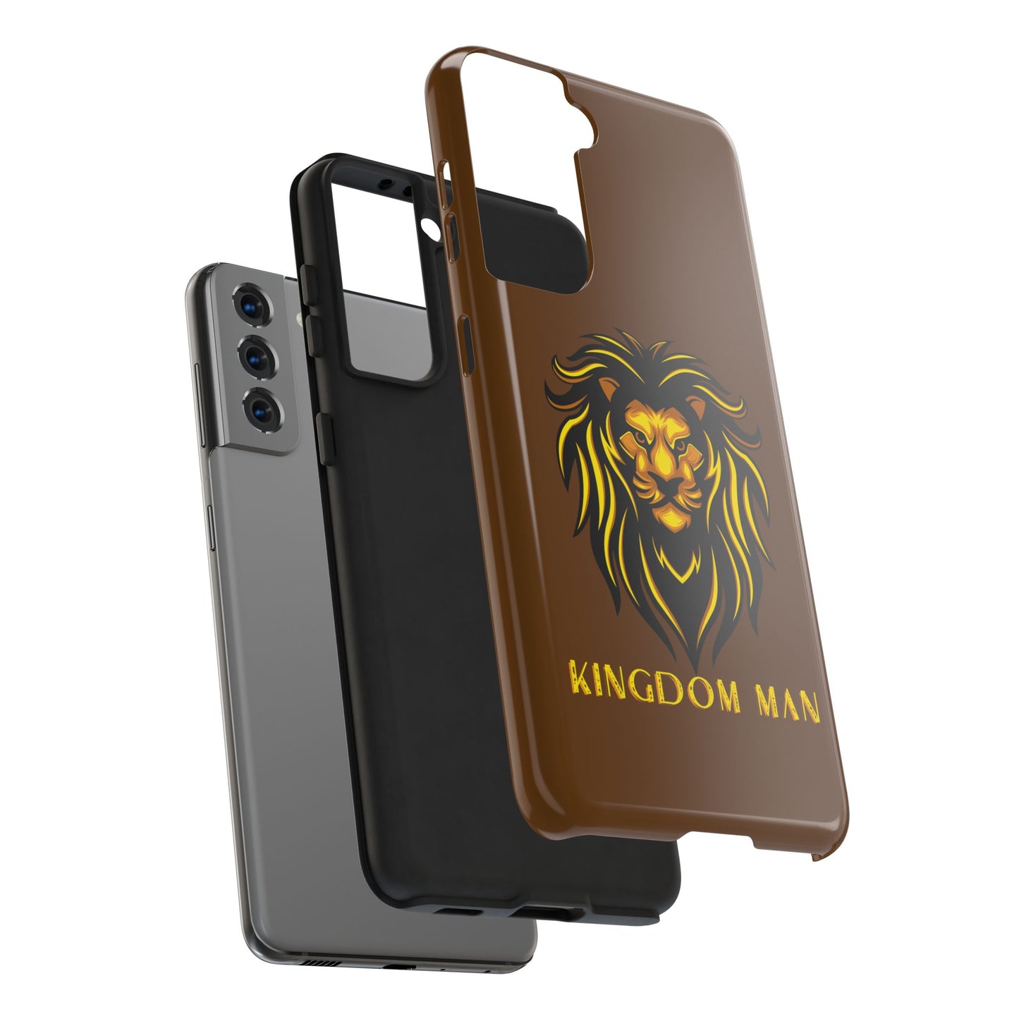 KIngdom Man (Gold Label) Tough Phone Cases BROWN