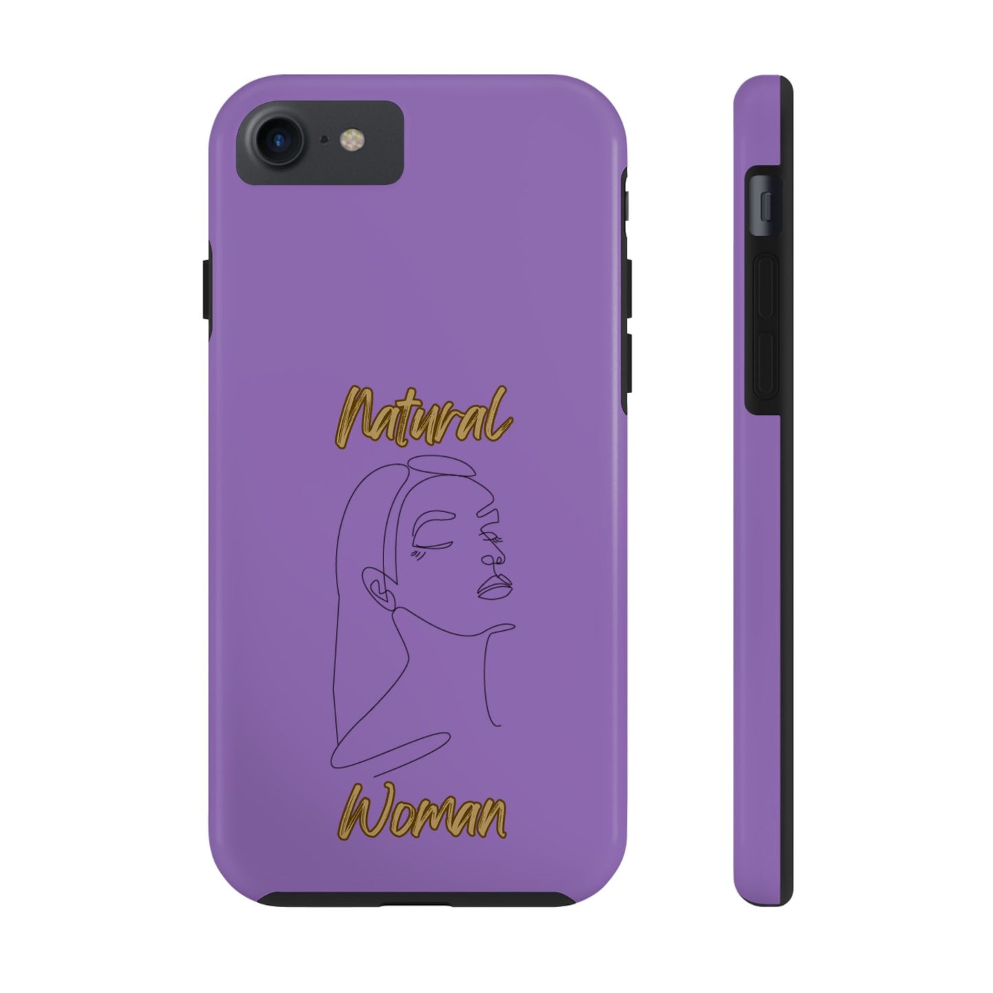 Natural Woman Calm (BL) Tough Phone Cases LIGHT PURPLE