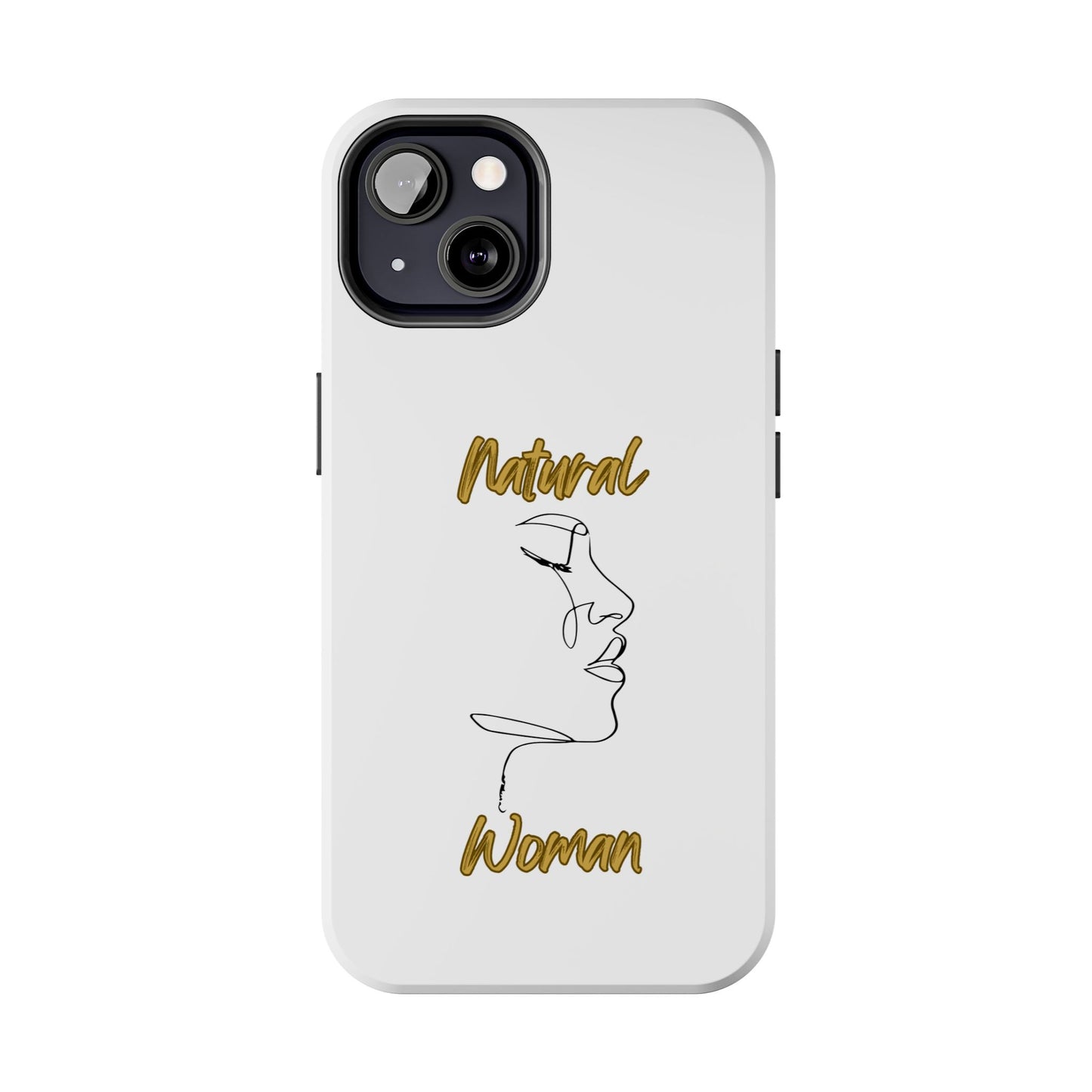 Natural Woman Timeless (BL)Tough Phone Cases WHITE
