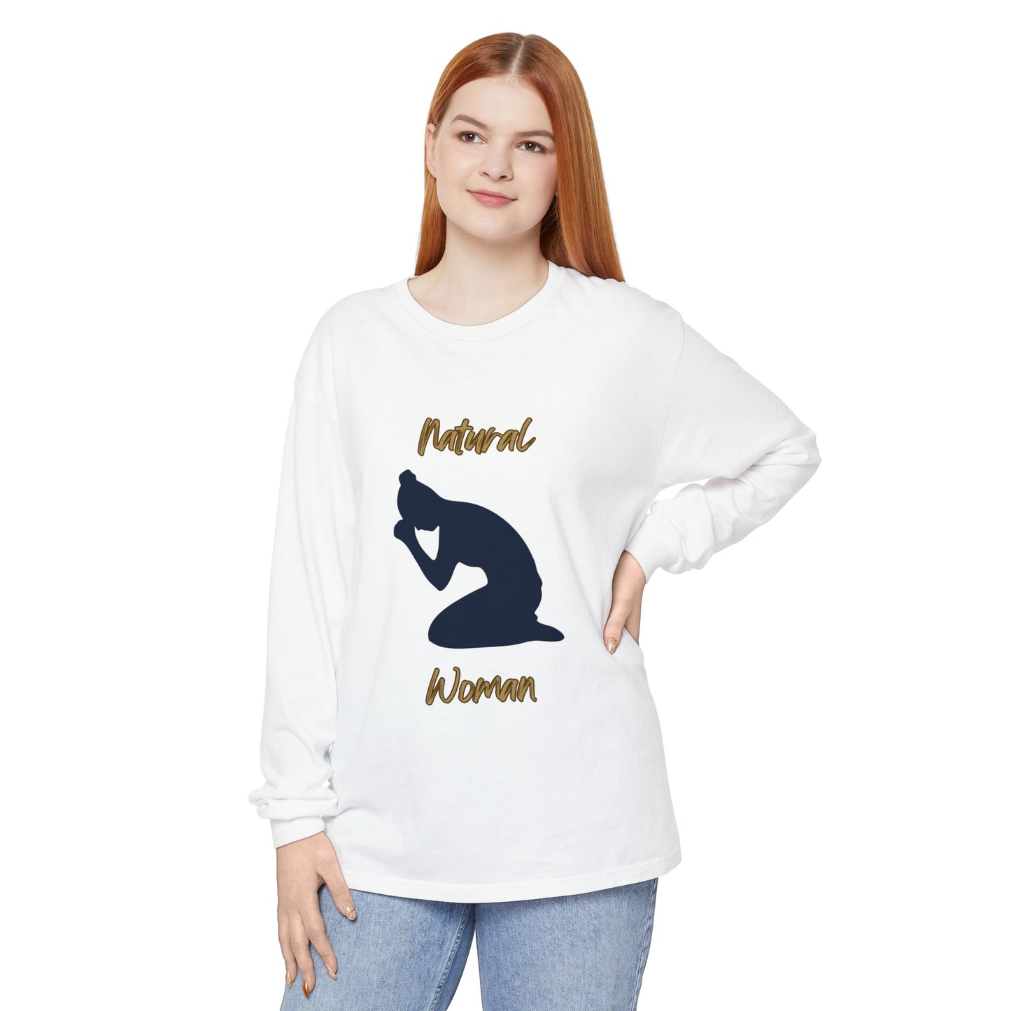 Natural Woman Pray (BL) Long Sleeve T-Shirt