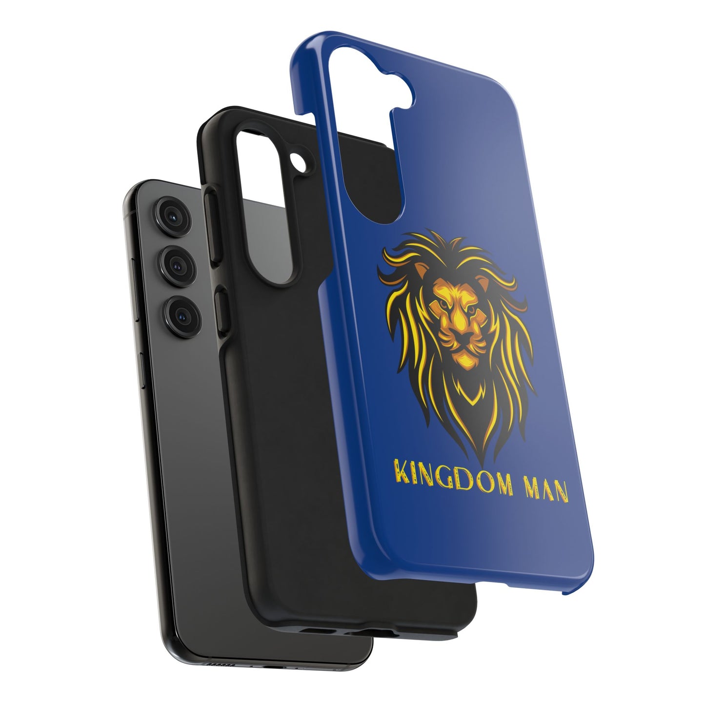 Kingdom Man (Gold Label) Tough Phone Case DARK BLUE