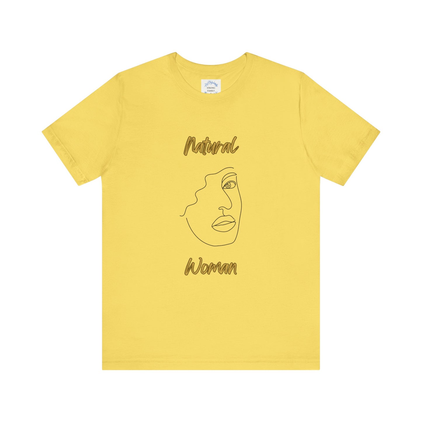 Natural Woman Peekaboo (BL) Short Sleeve T-Shirt