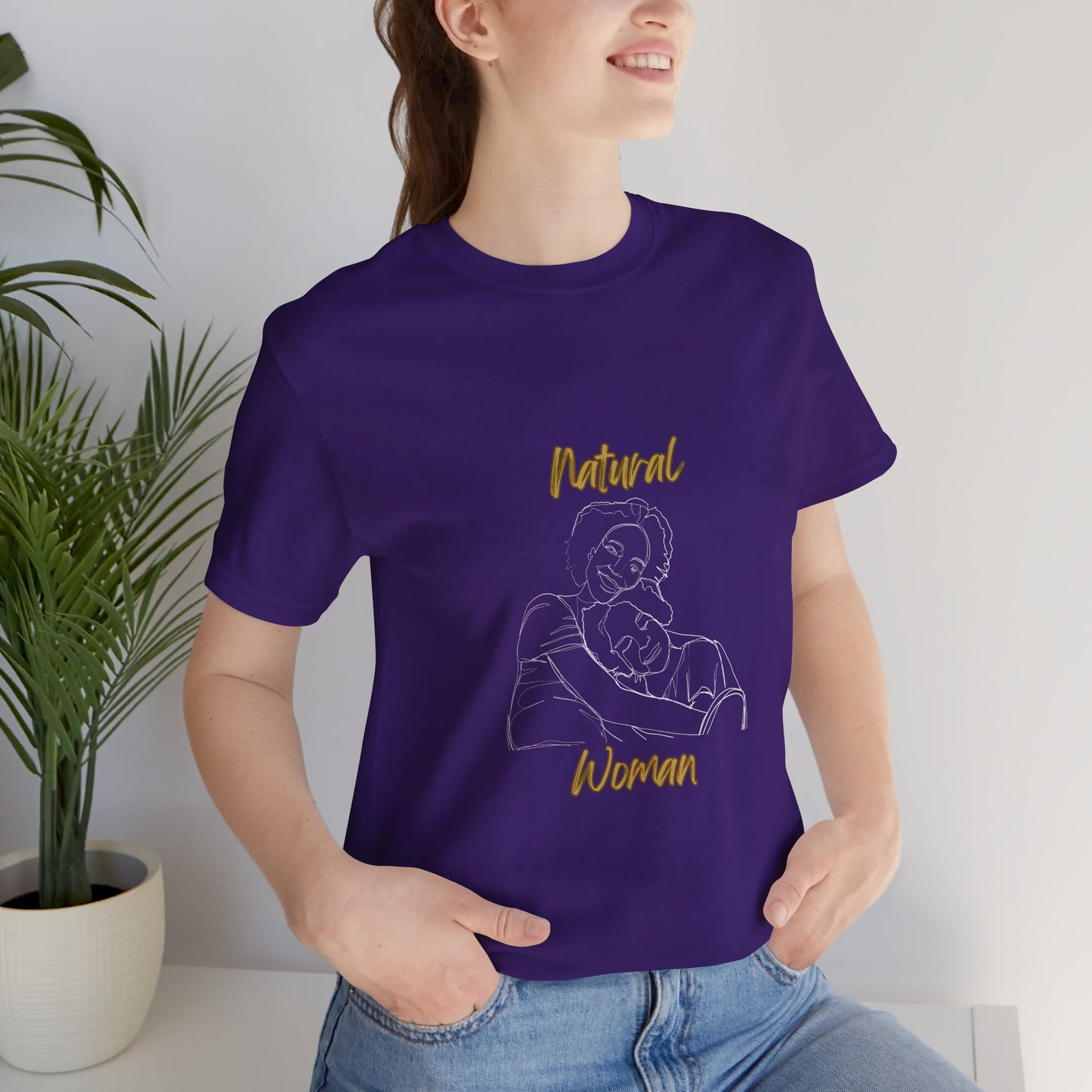 Natural Woman Loving Embrace (WL) Short Sleeve T-Shirt