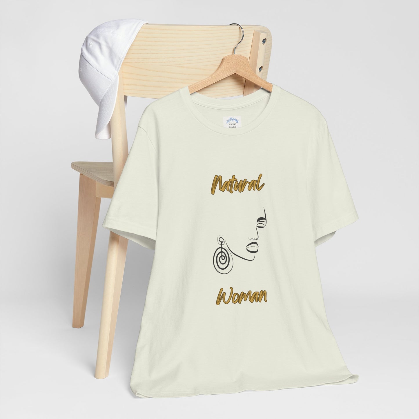 Natural Woman Music In My Soul (BL) Short Sleeve T-Shirt