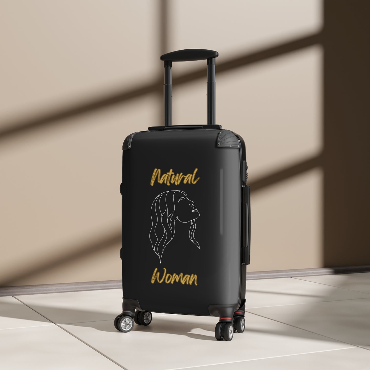 Natural Woman Breeze On Face (WL) Suitcase BLACK