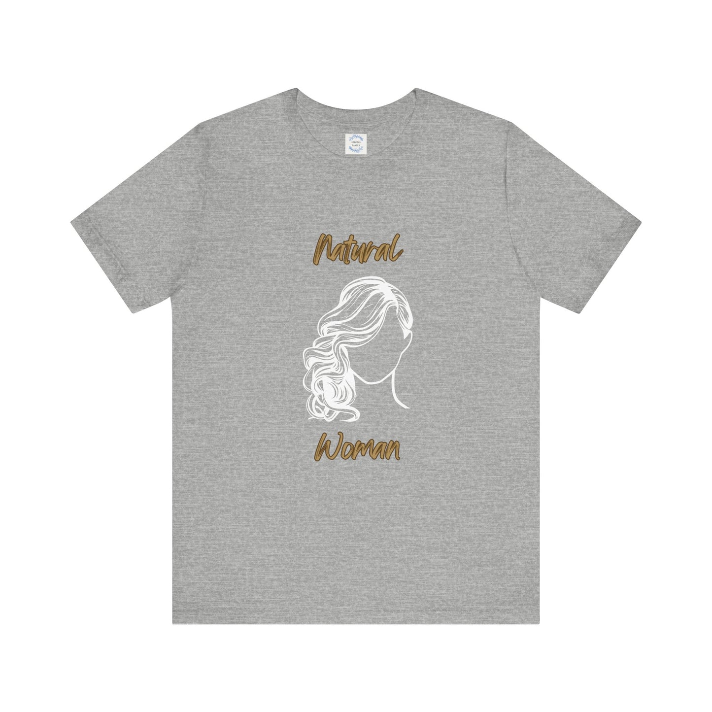 Natural Woman Long Curl (WL) Short Sleeve T-Shirt