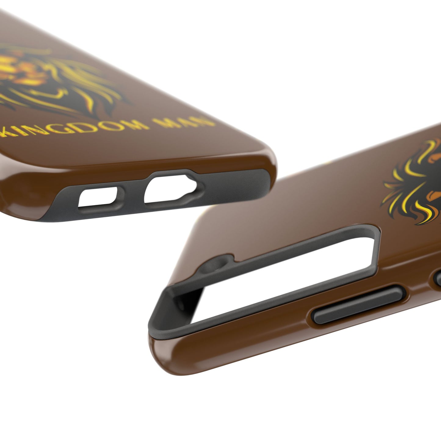 KIngdom Man (Gold Label) Tough Phone Cases BROWN