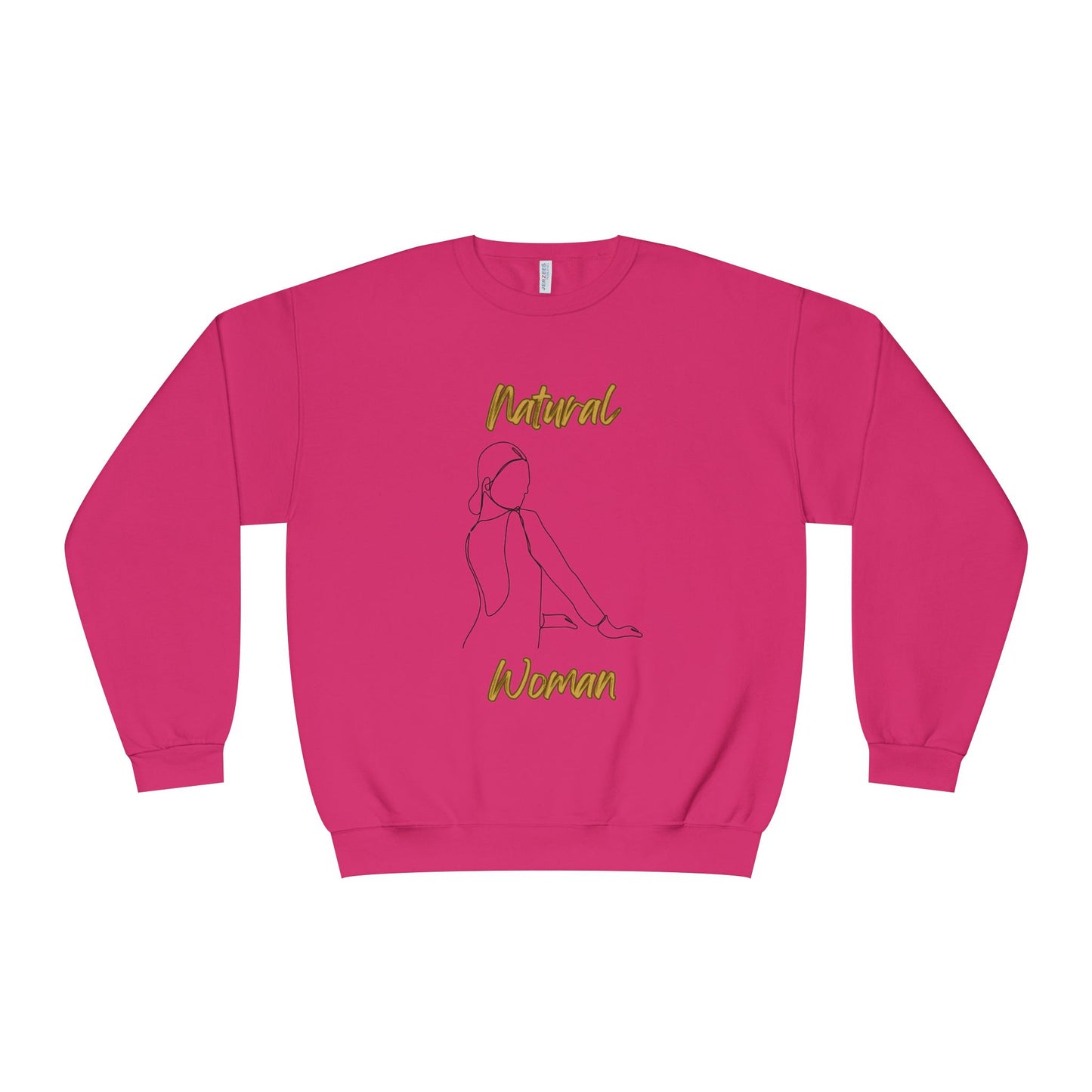 Natural Woman Hands Ready (BL) Crewneck Sweatshirt