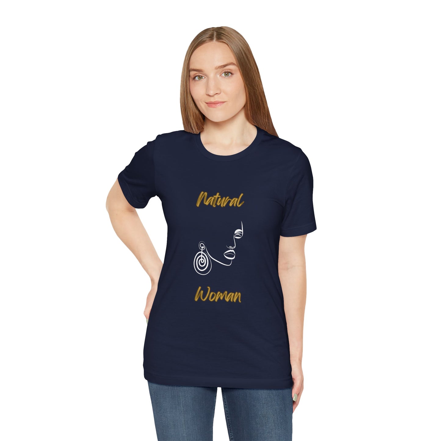 Natural Woman Music In My Soul (WL) Short Sleeve T-Shirt