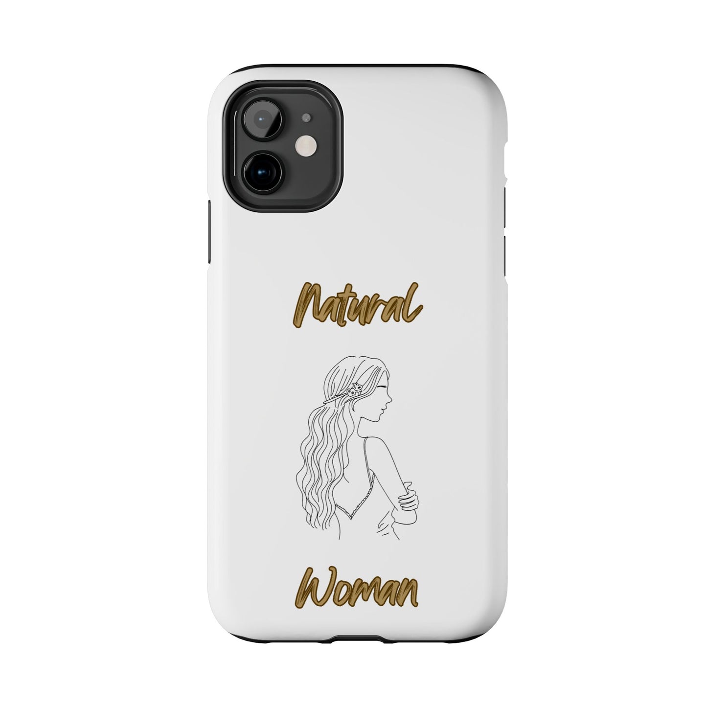 Natural Woman Young Woman (BL)Tough Phone Cases WHITE
