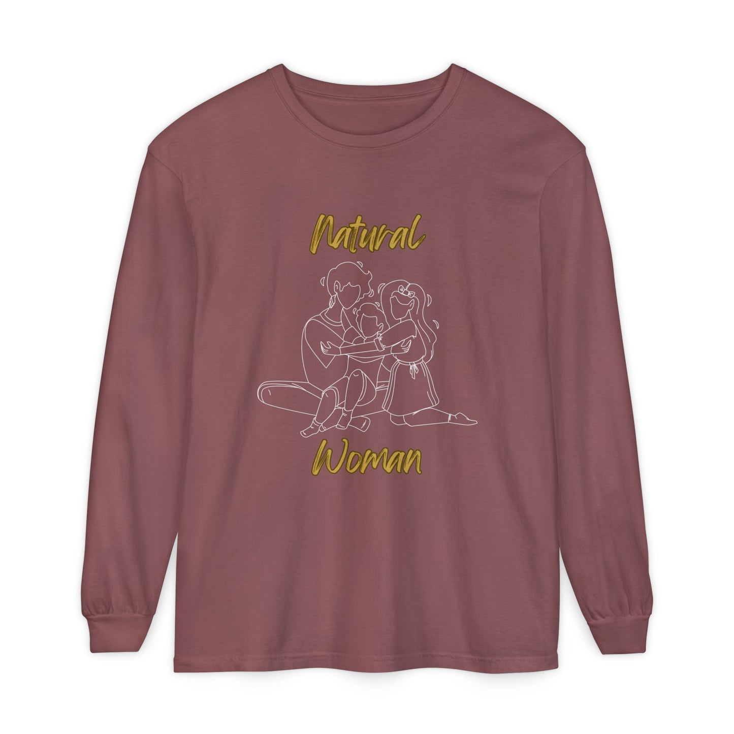Natural Woman Bear Hugs (WL) Long Sleeve T-Shirt