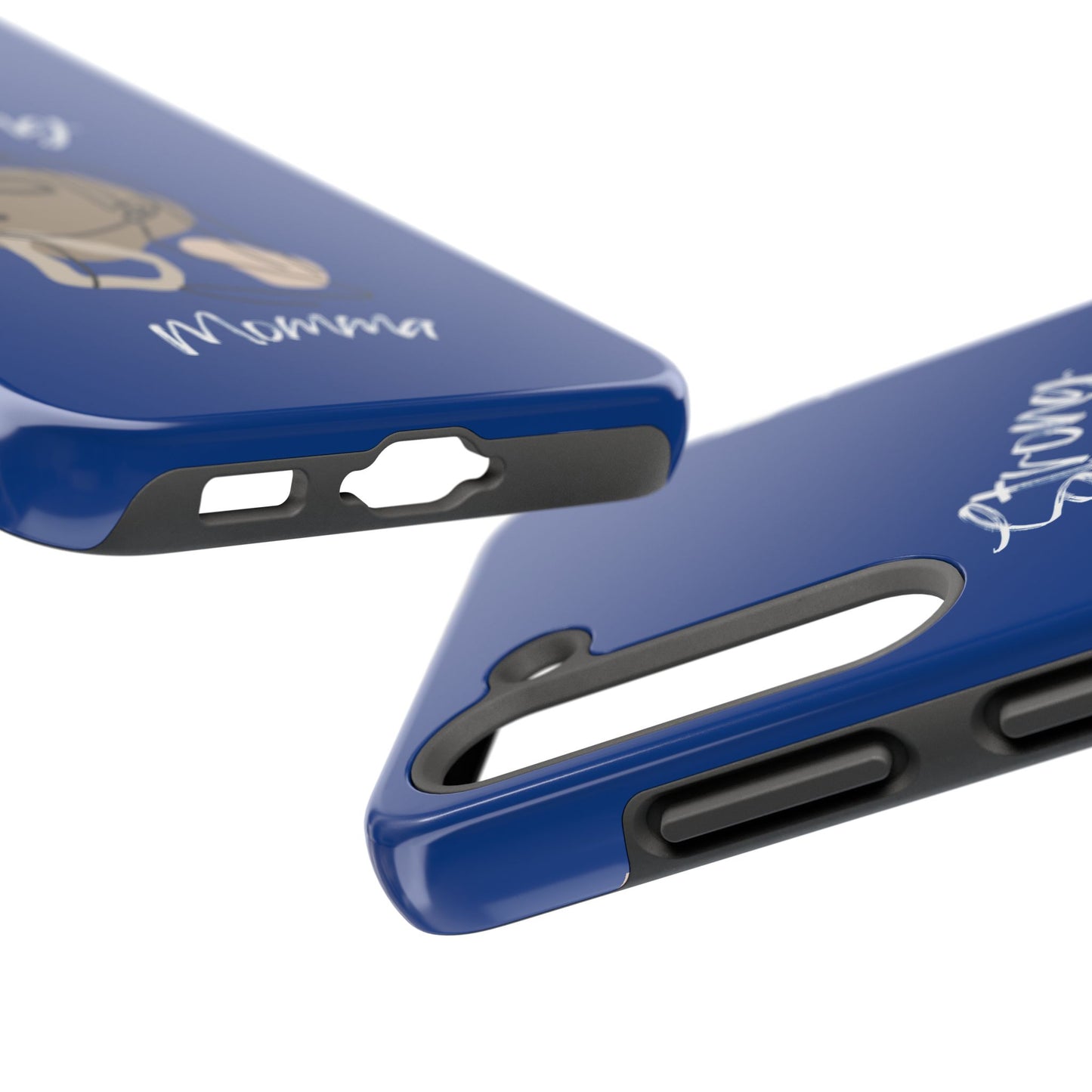 Strong Momma (WL) Tough Phone Cases DARK BLUE