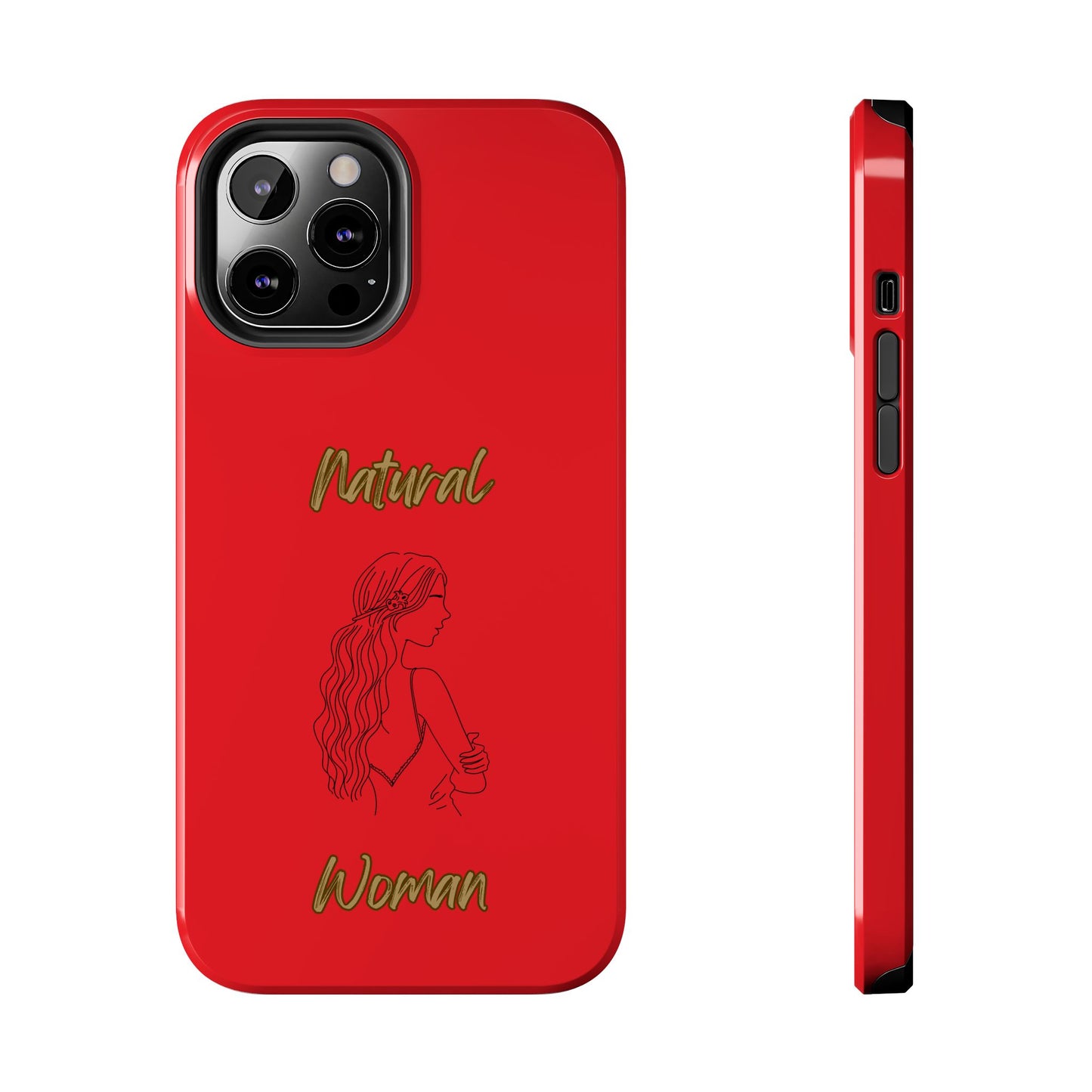 Natural Woman Young Woman (BL)Tough Phone Cases RED