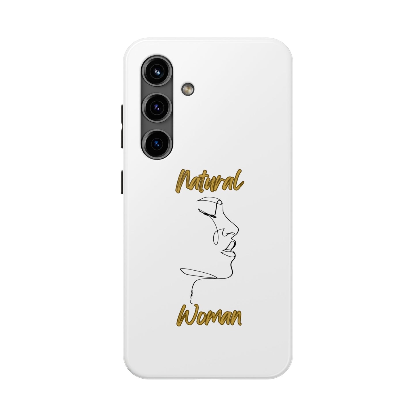 Natural Woman Timeless (BL)Tough Phone Cases WHITE