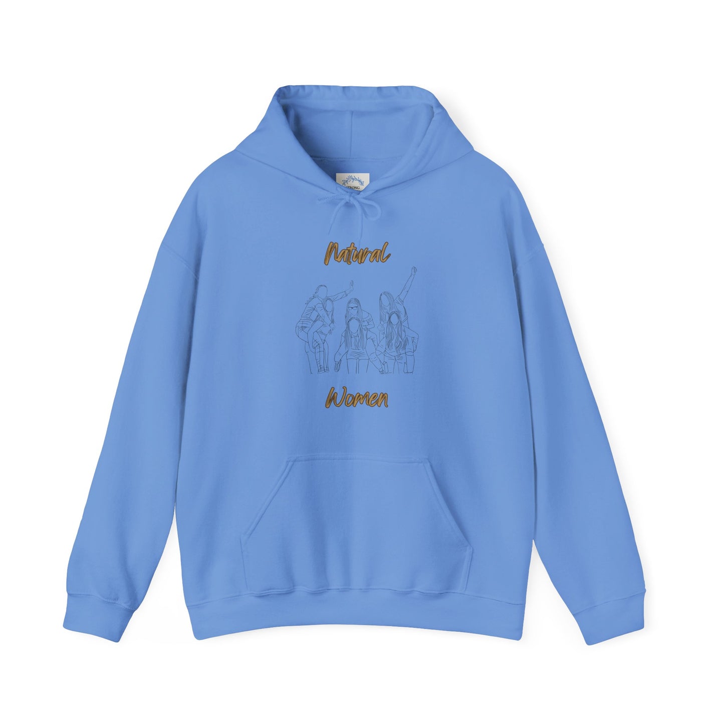 Natural Women Piggy Back (BL) Hoodie