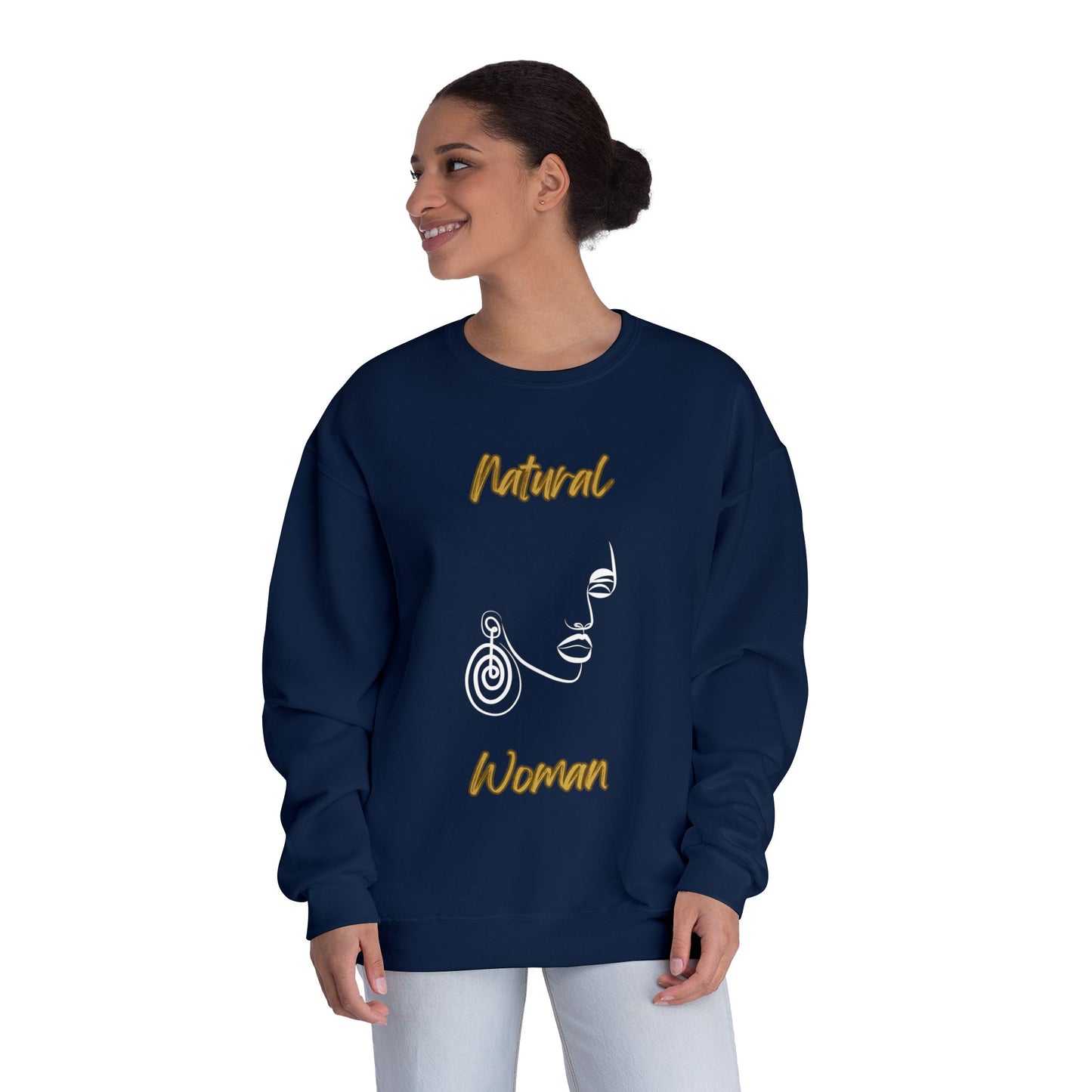 Natural Woman Music In My Soul (WL) Crewneck Sweatshirt