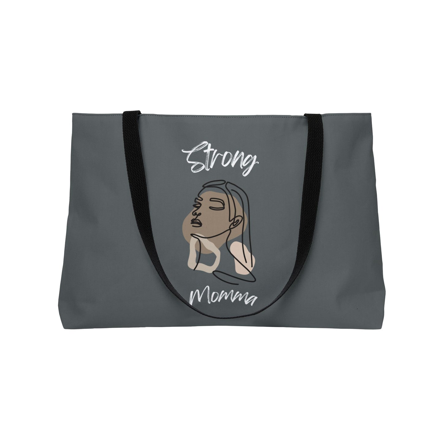Strong Momma (WL) Weekender Tote Bag DARK GREY