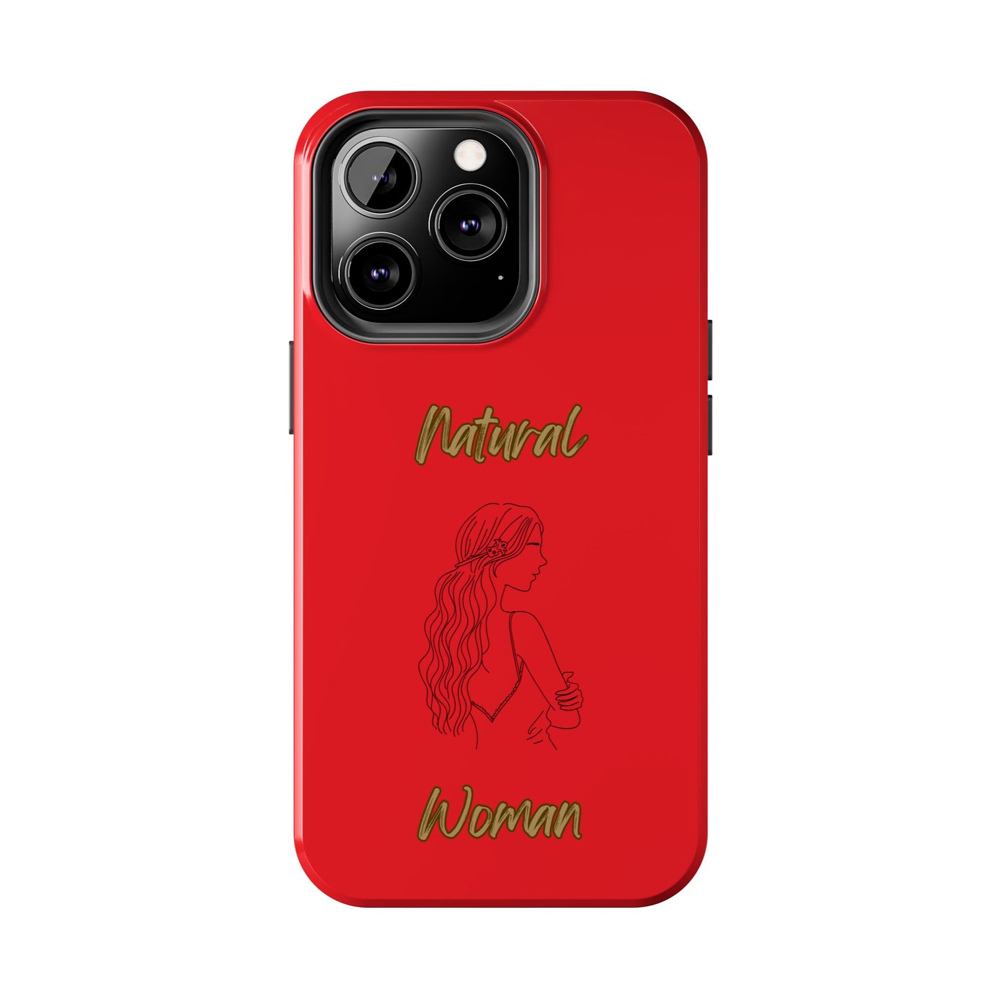 Natural Woman Young Woman (BL)Tough Phone Cases RED