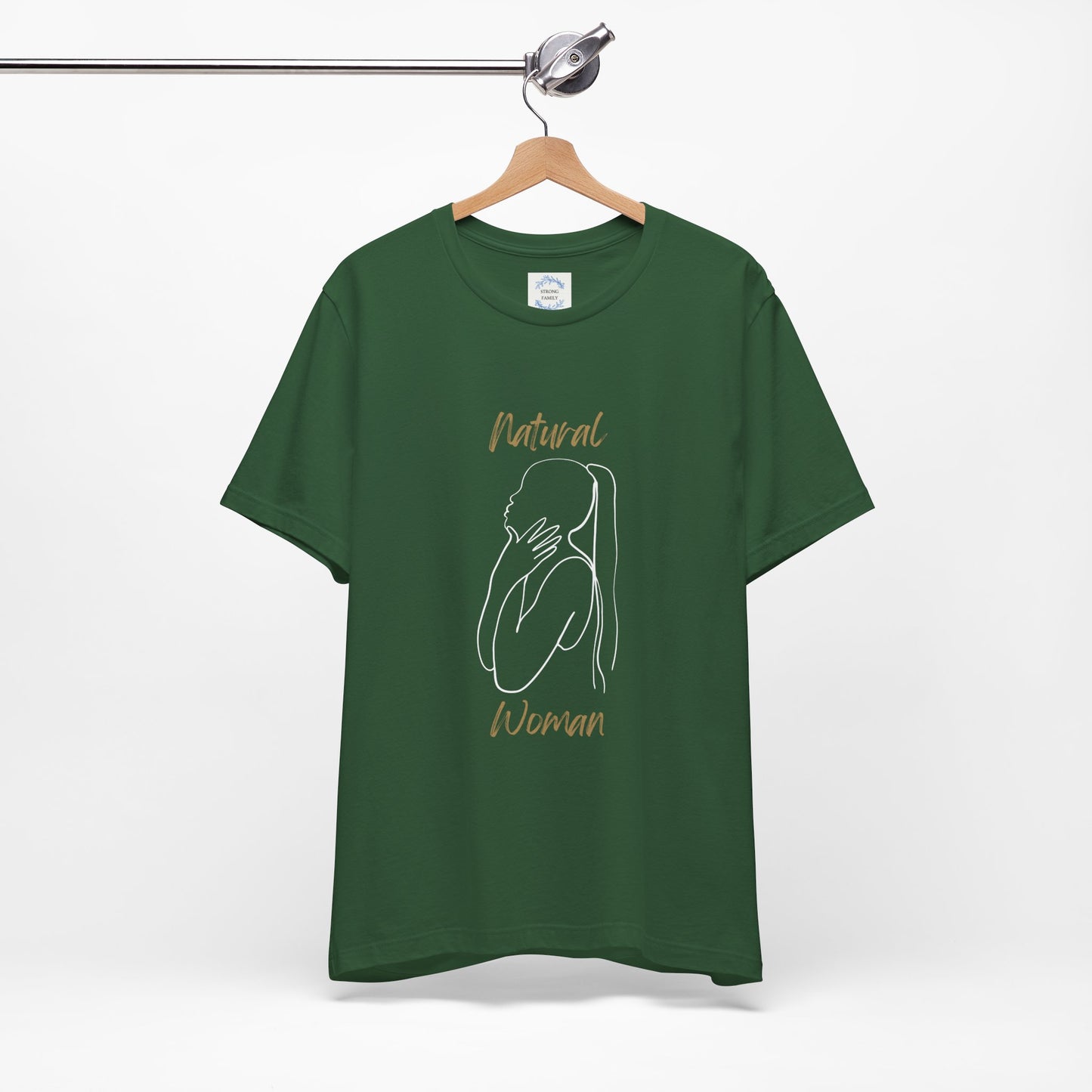 Natural Woman Ponytail (WL) Short Sleeve T-Shirt