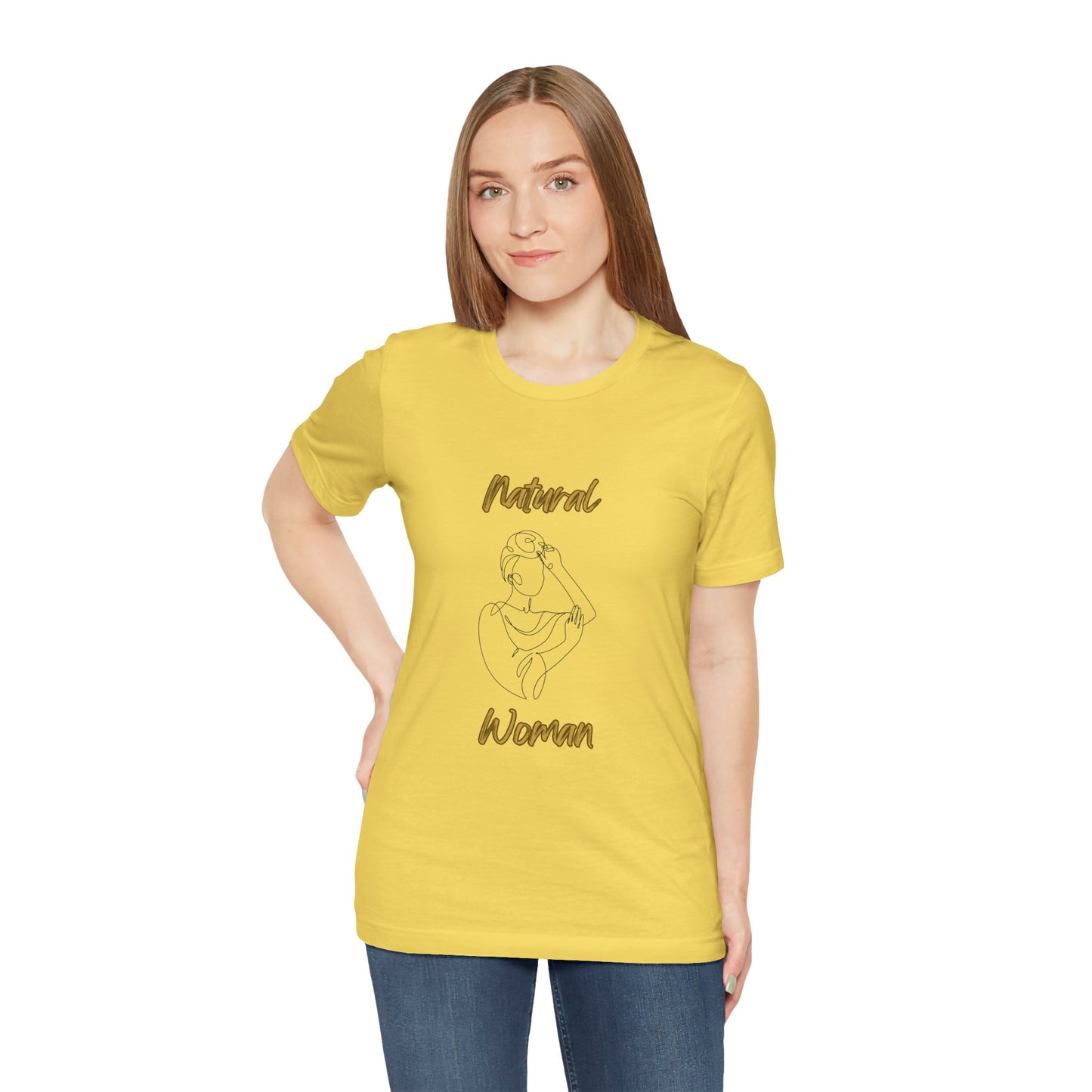 Natural Woman Style (BL) Short Sleeve T-Shirt