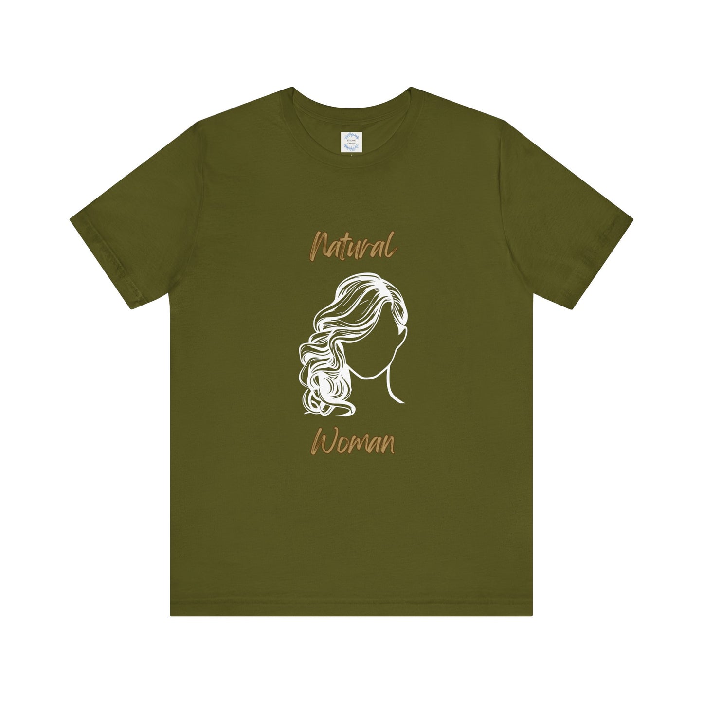 Natural Woman Long Curl (WL) Short Sleeve T-Shirt
