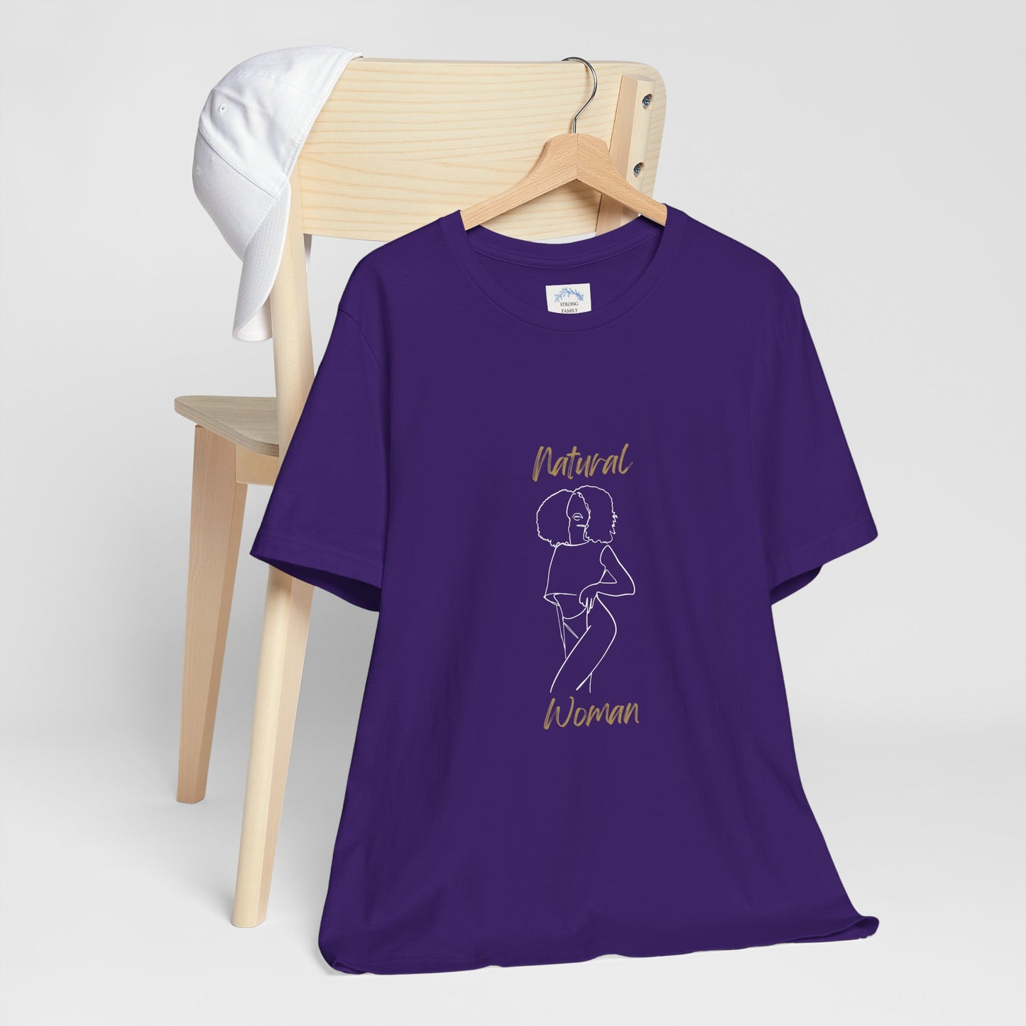Natural Woman Pose (WL) Short Sleeve T-Shirt