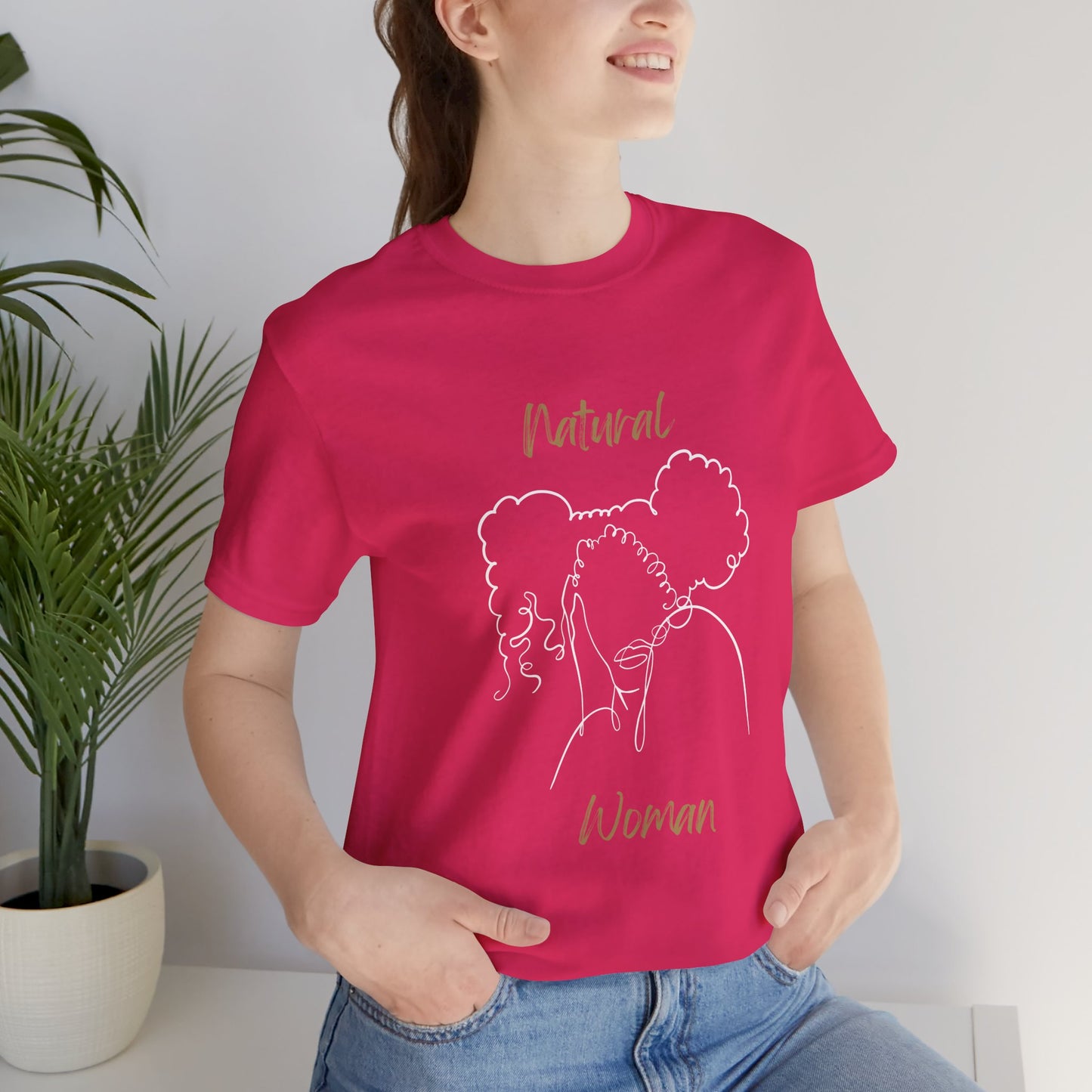 Natural Woman Twin Puffs (WL) Short Sleeve T-Shirt