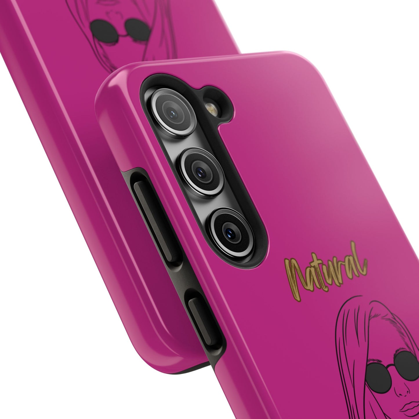 Natural Woman Shades (BL)Tough Phone Cases PINK