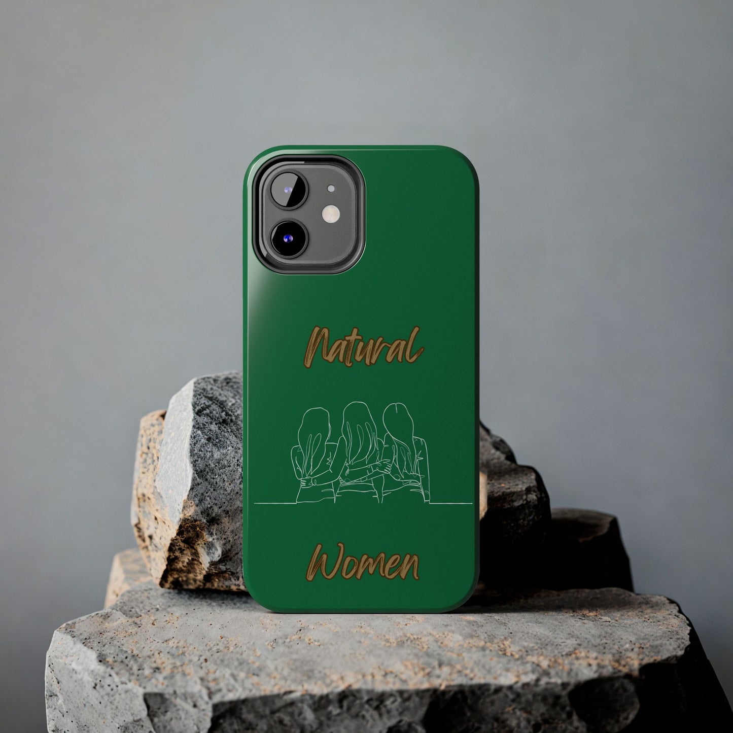 Natural Woman Loving Friends (WL) Tough Phone Cases DARK GREEN