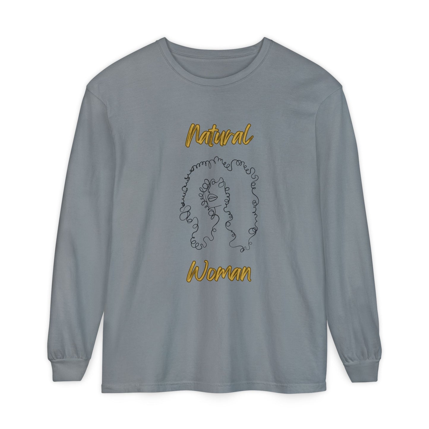 Natural Woman Spiral Flow (BL) Long Sleeve T-Shirt