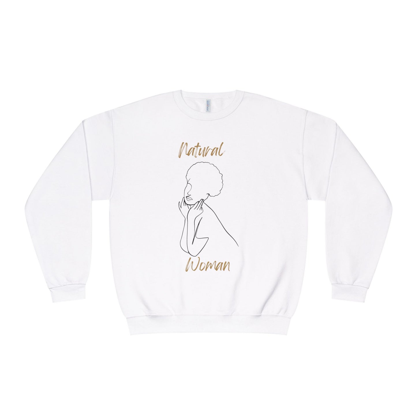 Natural Woman Cute Afro (BL) Crewneck Sweatshirt