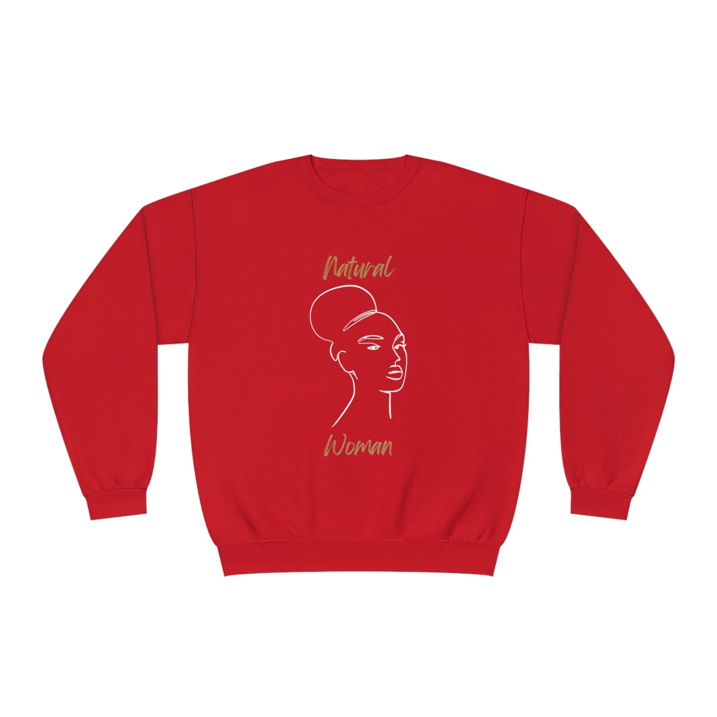 Natural Woman Hair Up (WL) Sweatshirt
