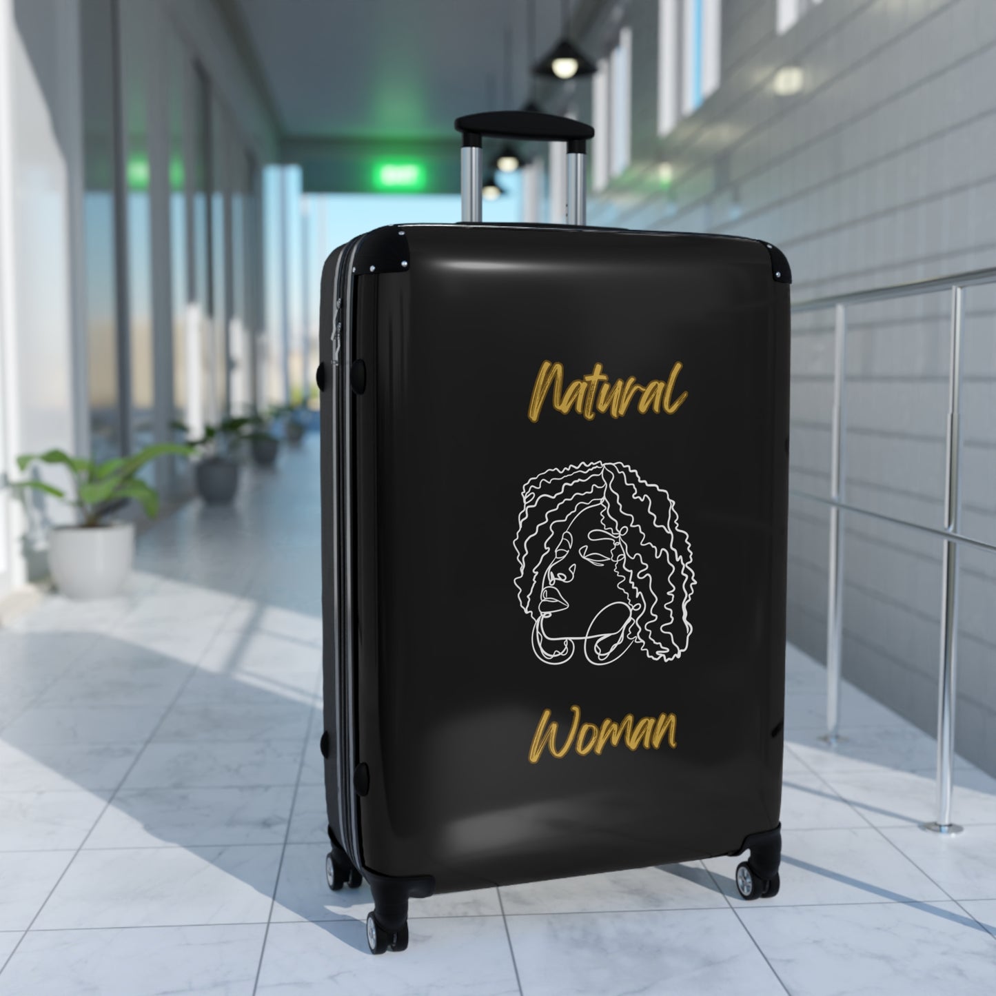 Natural Woman Naturally Me (WL) Suitcase BLACK