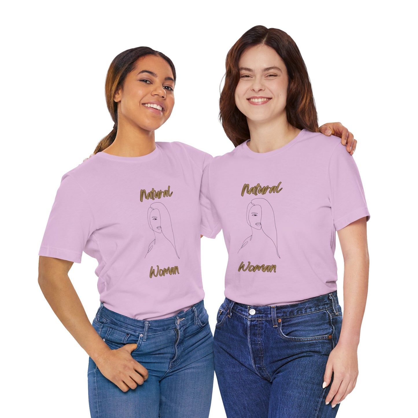 Natural Woman Covered Eye (BL) Short Sleeve T-Shirt