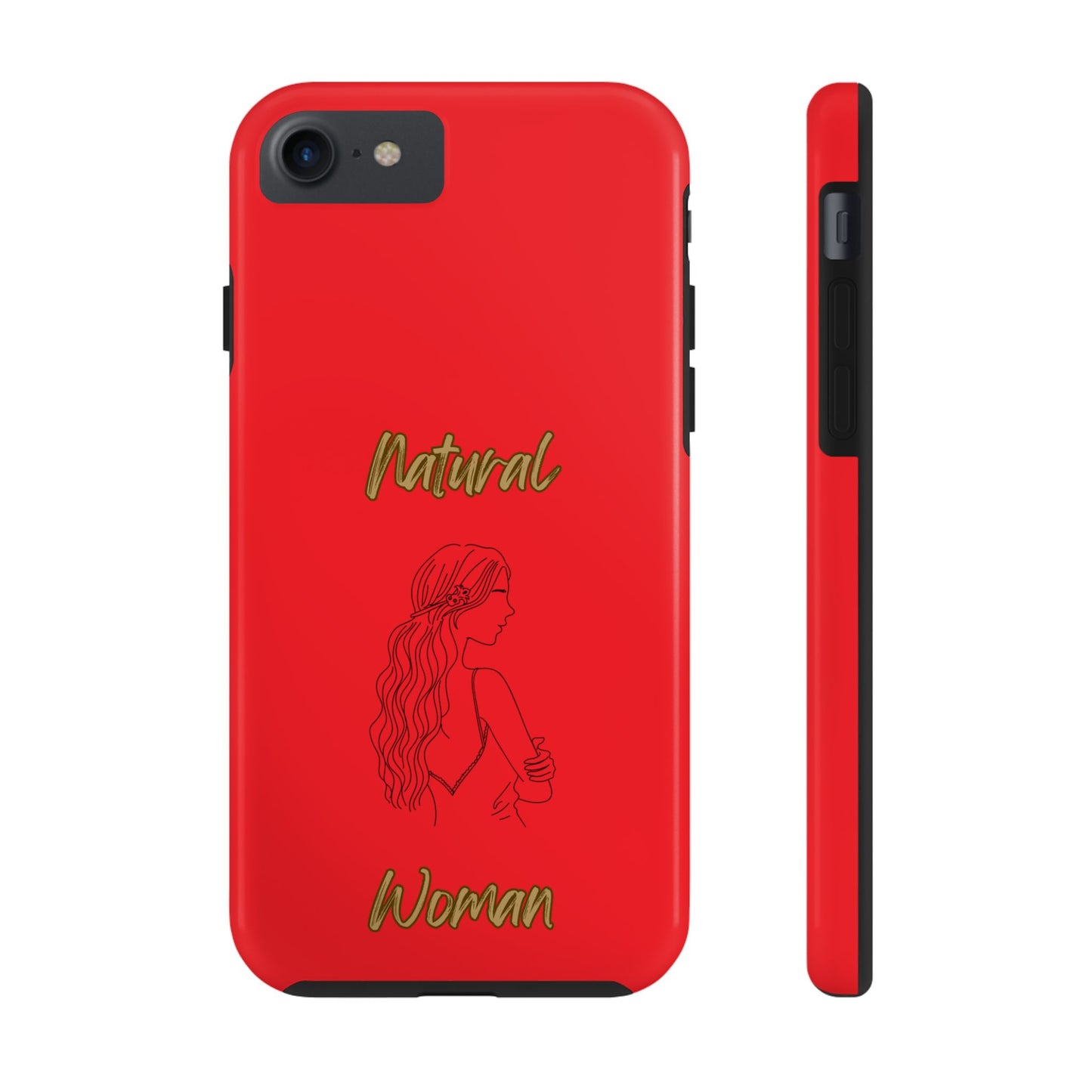 Natural Woman Young Woman (BL)Tough Phone Cases RED
