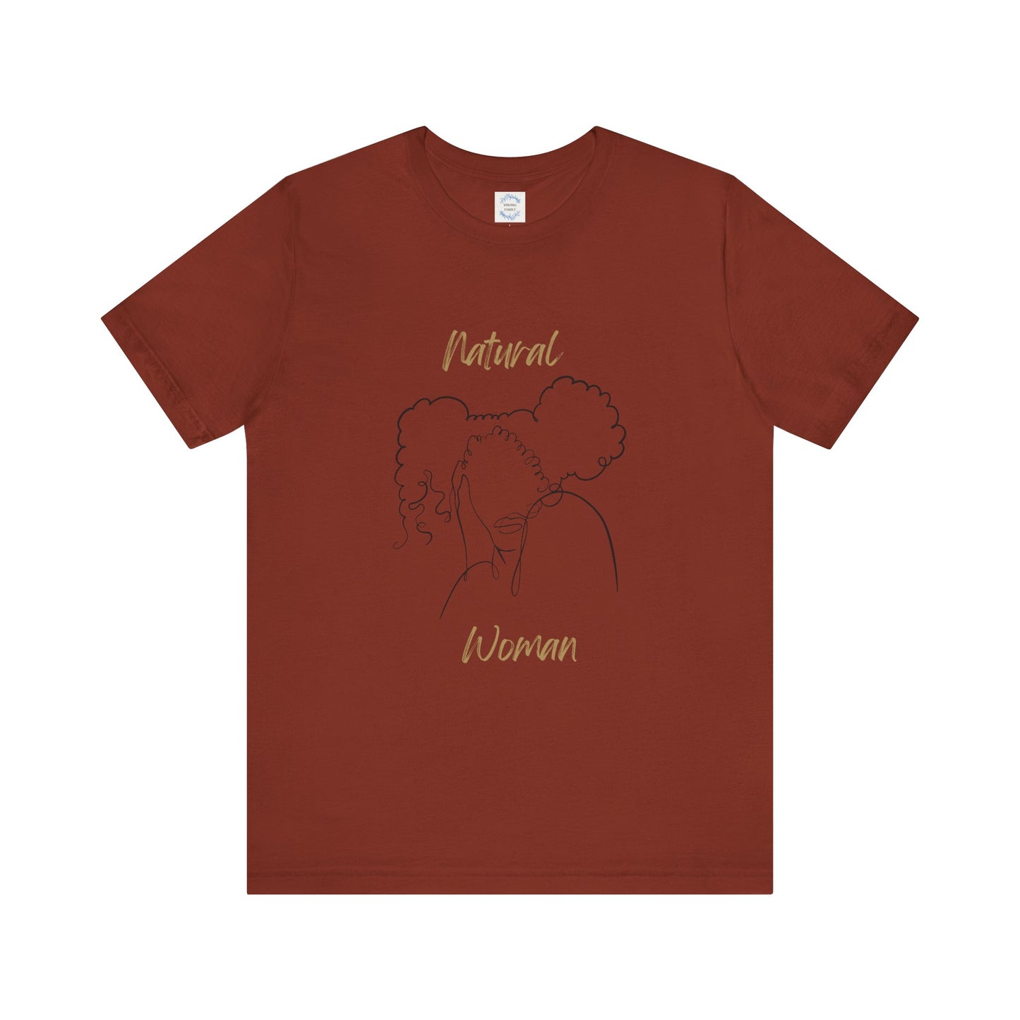 Natural Woman Twin Puffs (BL) Short Sleeve T-Shirt