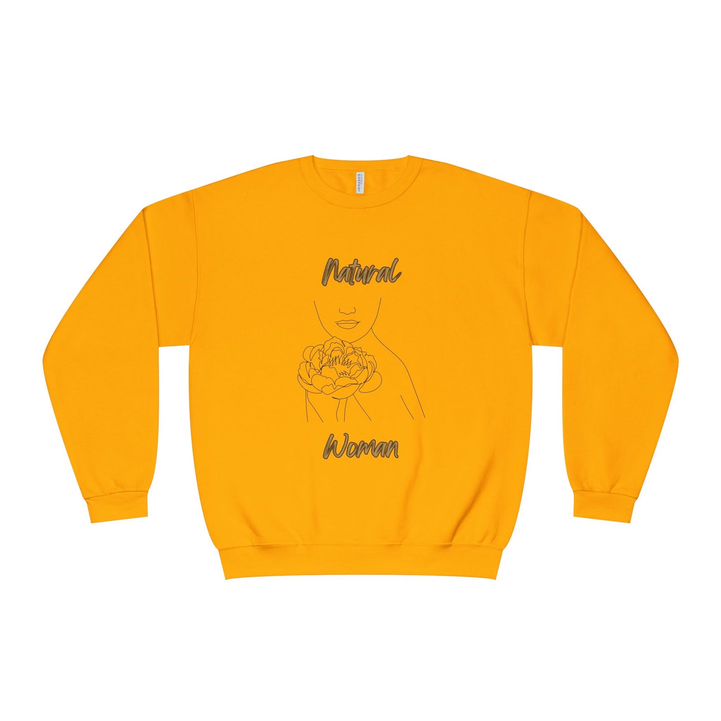 Natural Woman Kissed Flower (BL) Crewneck Sweatshirt