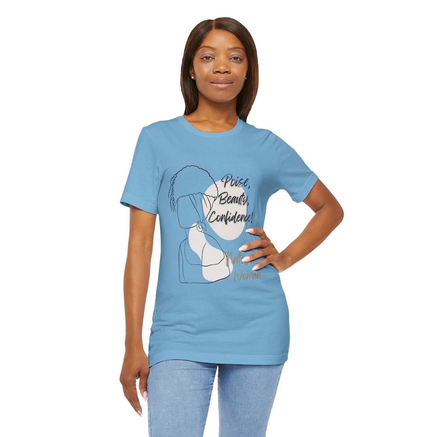 Natural Woman Puff (BL) Short Sleeve T-Shirt