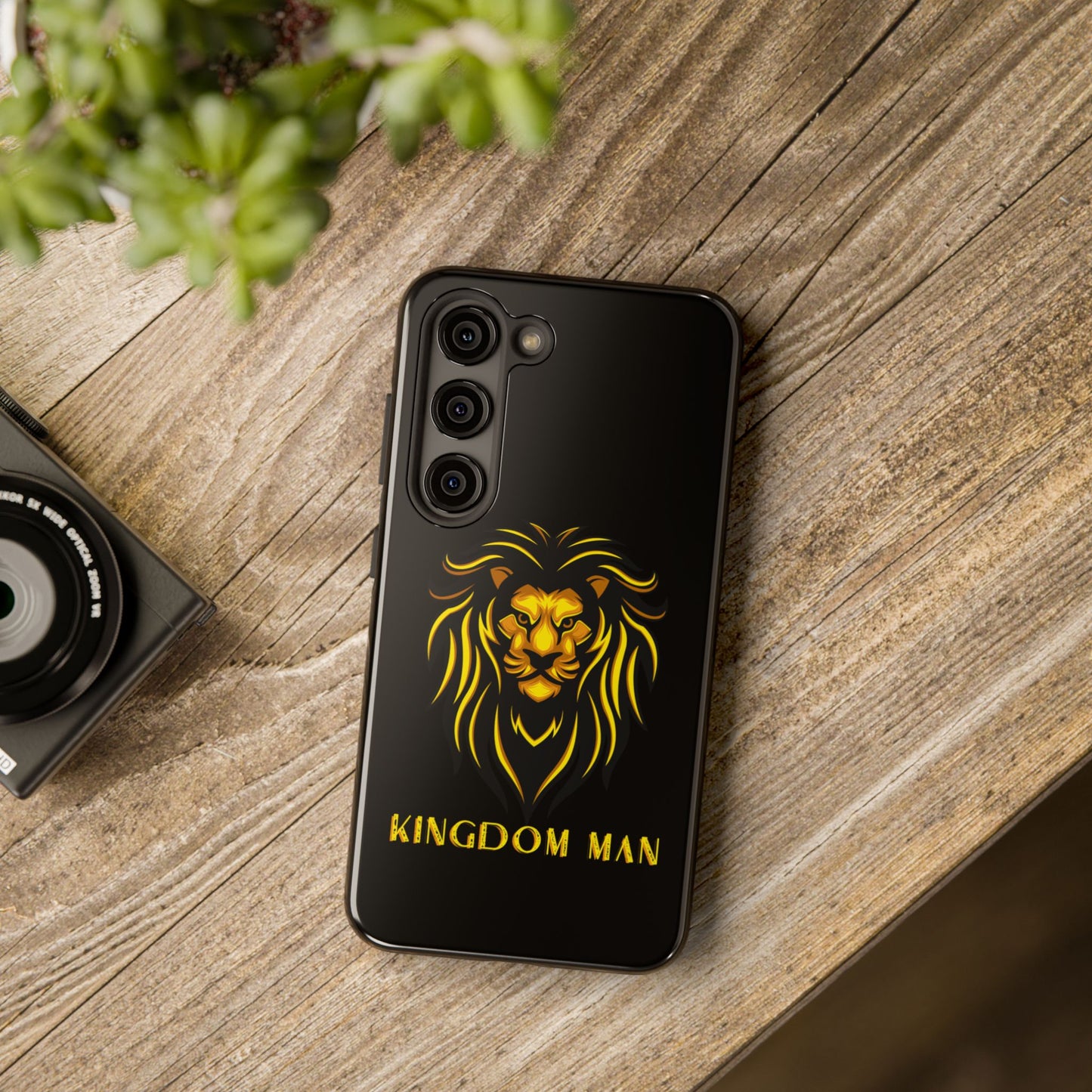 KIngdom Man (Gold Label) Tough Phone Cases BLACK