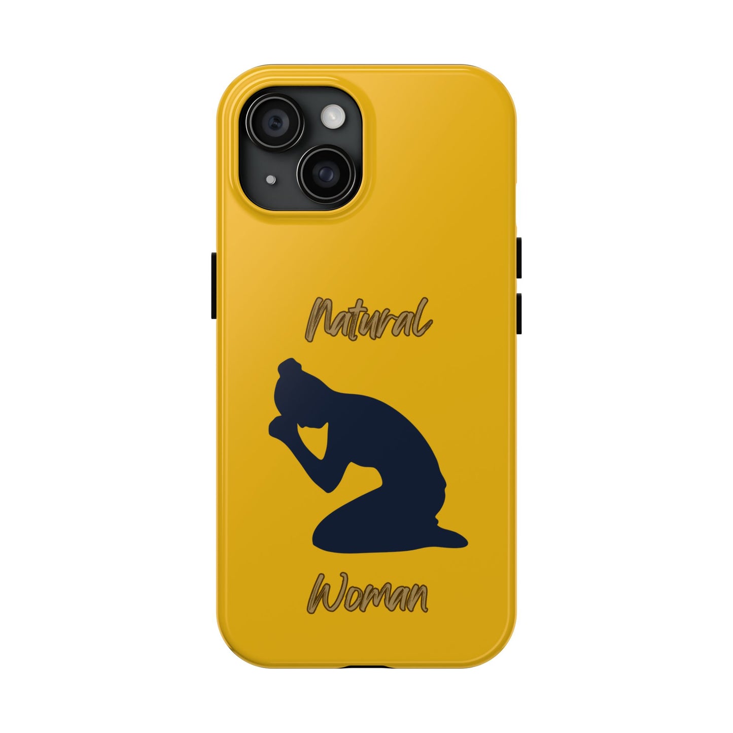 Natural Woman Pray (BL) Tough Phone Cases YELLOW