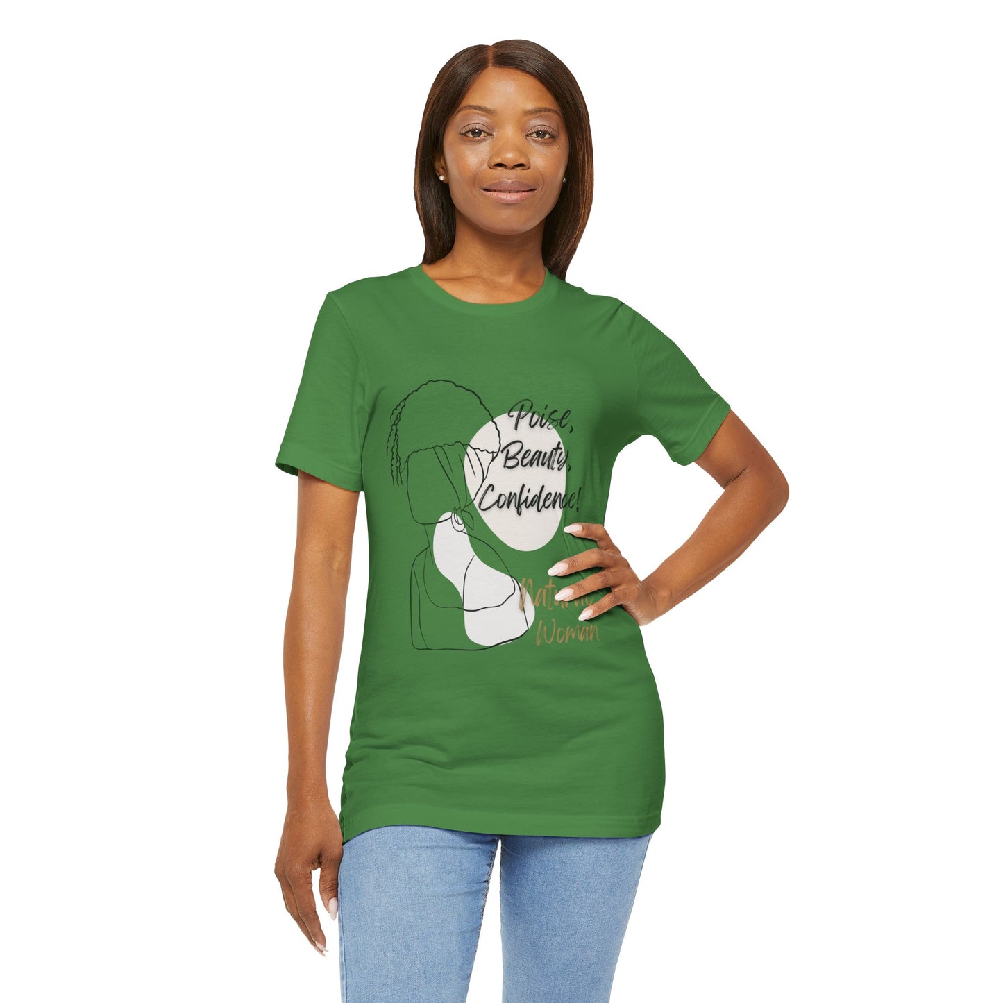 Natural Woman Puff (BL) Short Sleeve T-Shirt