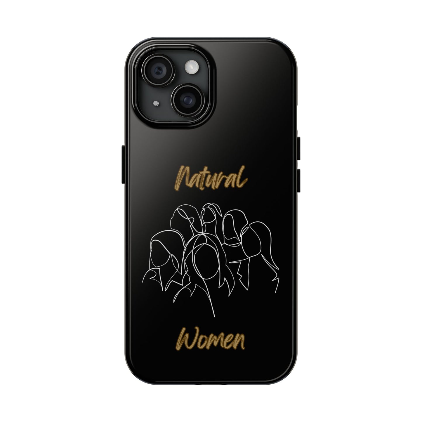 Natural Women Professionals (WL)Tough Phone Cases BLACK
