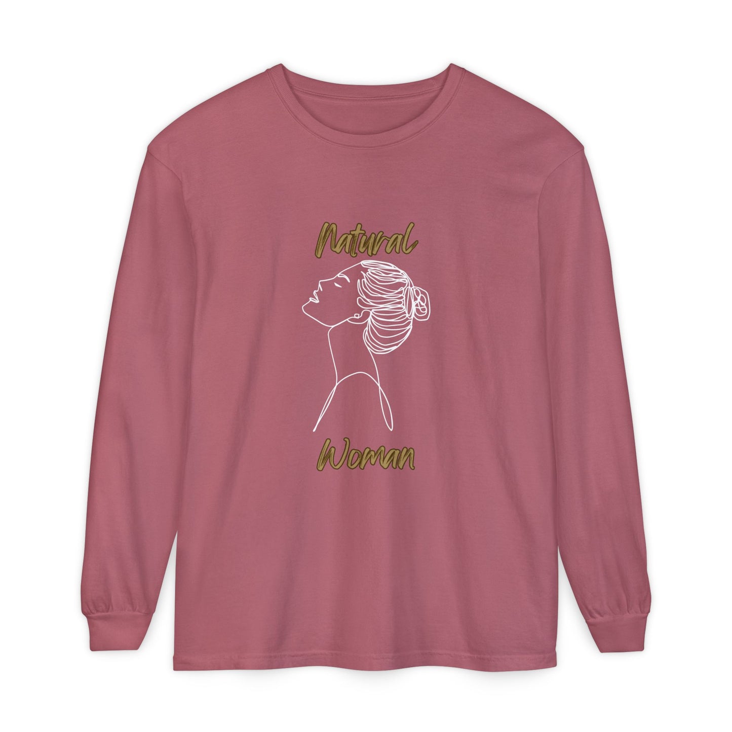 Natural Woman Wet Bun (WL) Long Sleeve T-Shirt