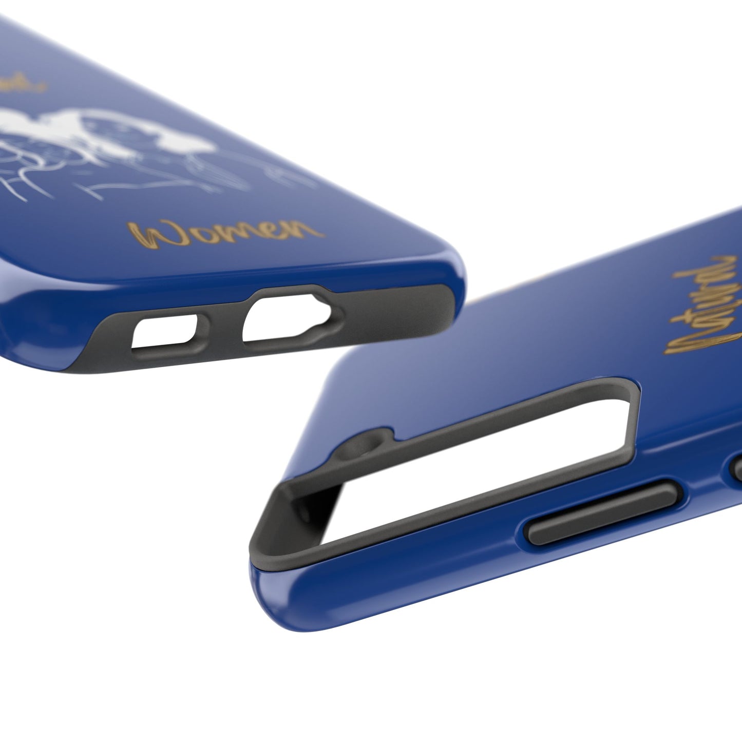 Natural Women Laughing Friends (WL)Tough Phone Cases DARK BLUE