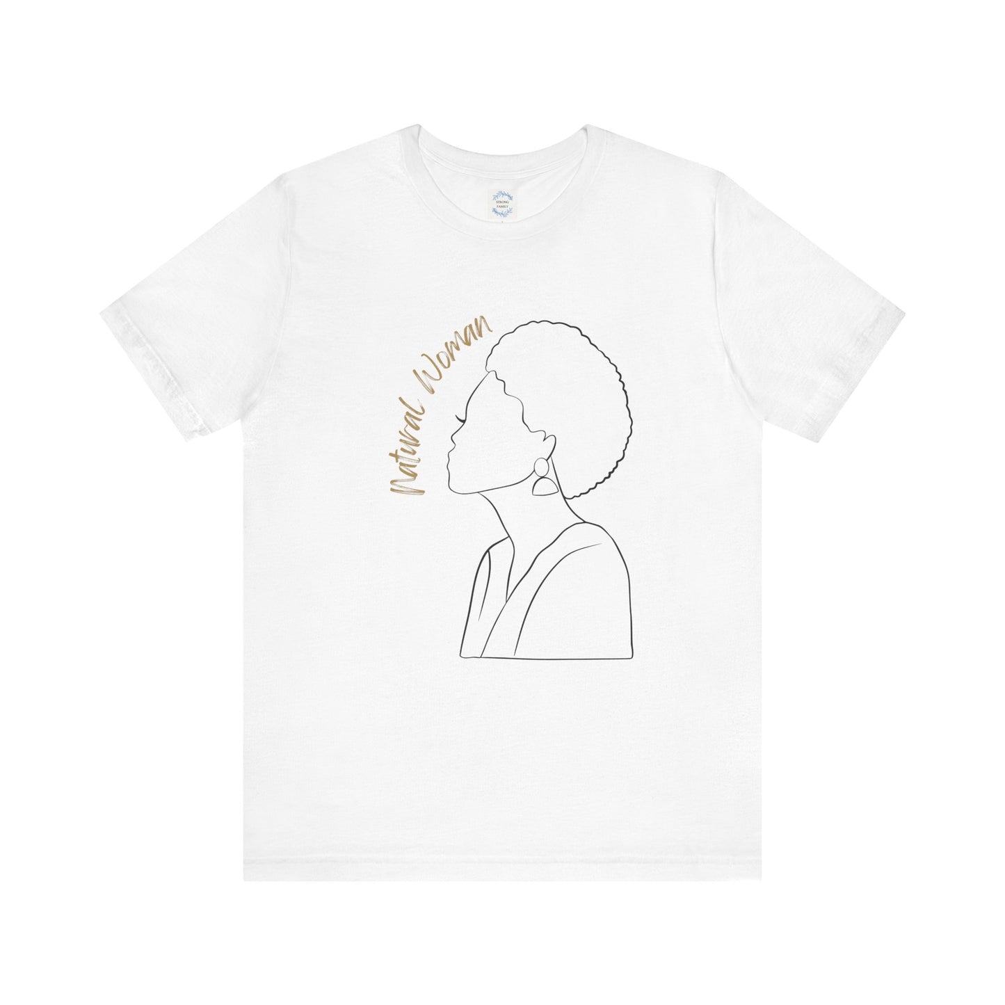 Natural Woman Sm Fro (BL) Short Sleeve T-Shirt