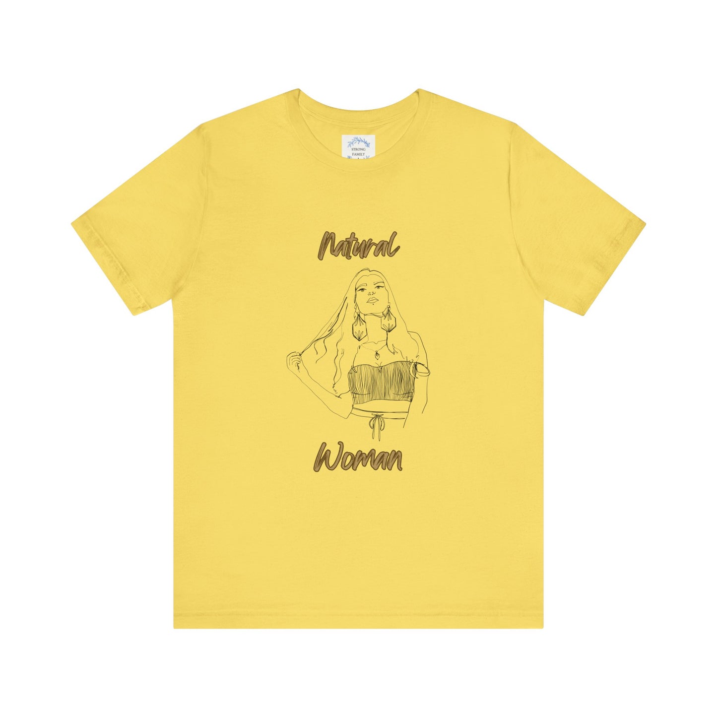 Natural Woman Thinking (BL) Short Sleeve T-Shirt